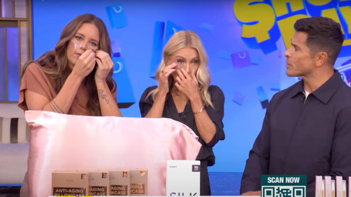 NIGHT Eye Patches Featured on Live with Kelly and Mark