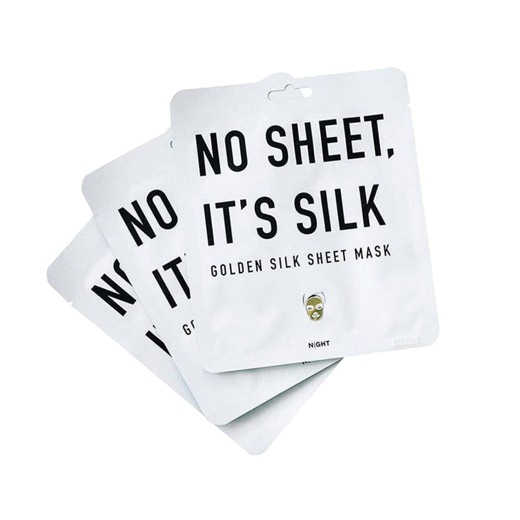 no sheet, it's silk sheet mask packaging