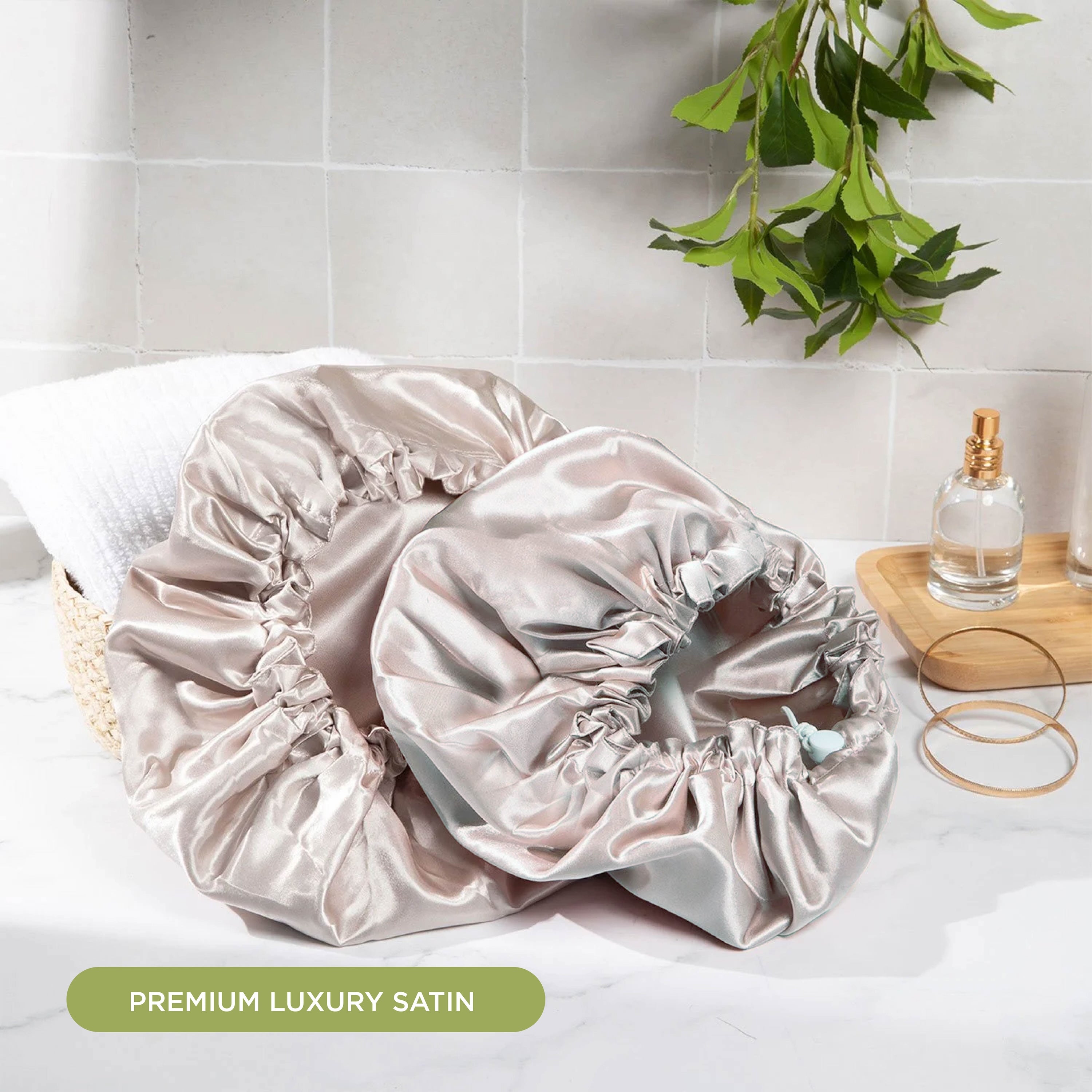 MEND Shower Cap Satin Shower Cap