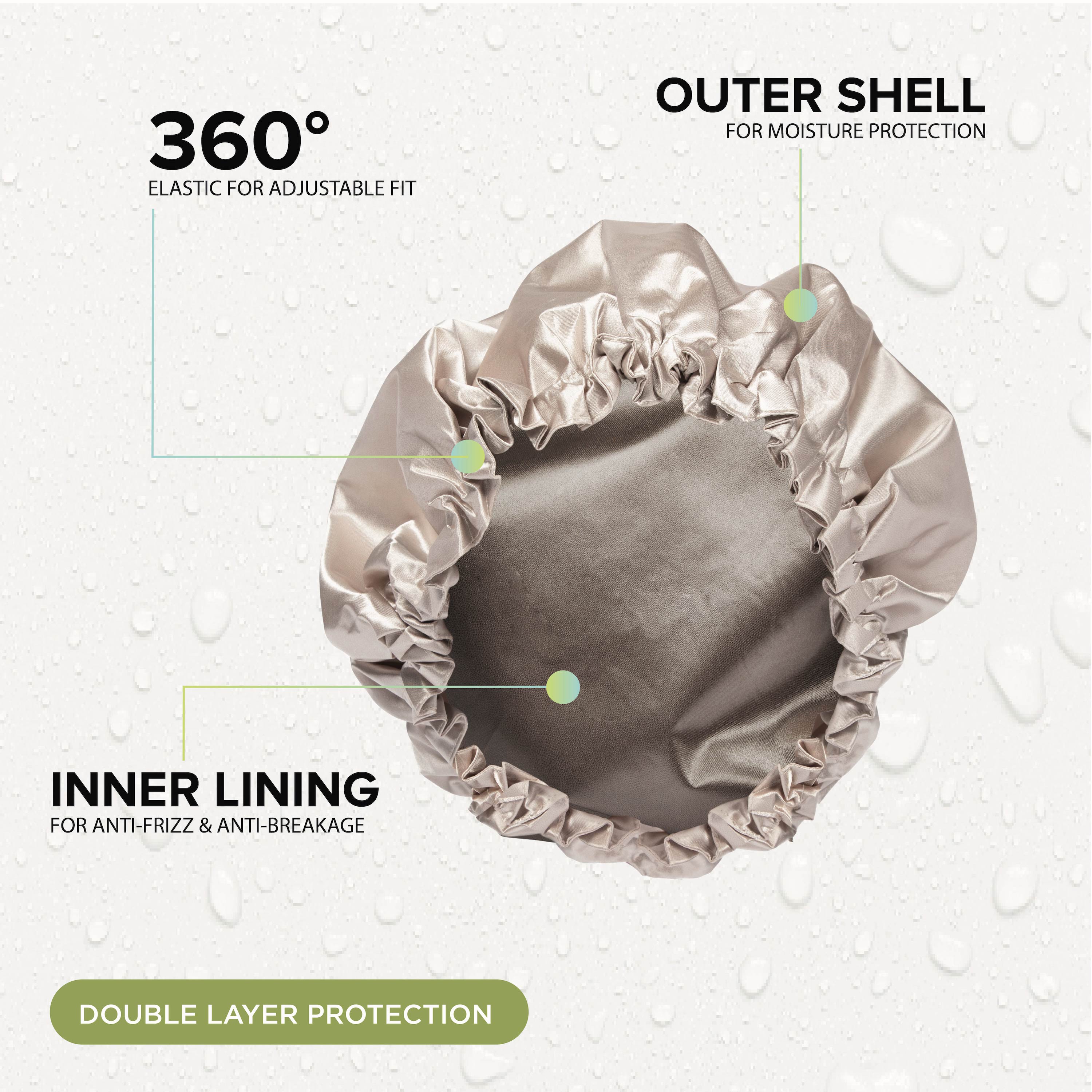 MEND Shower Cap Satin Shower Cap