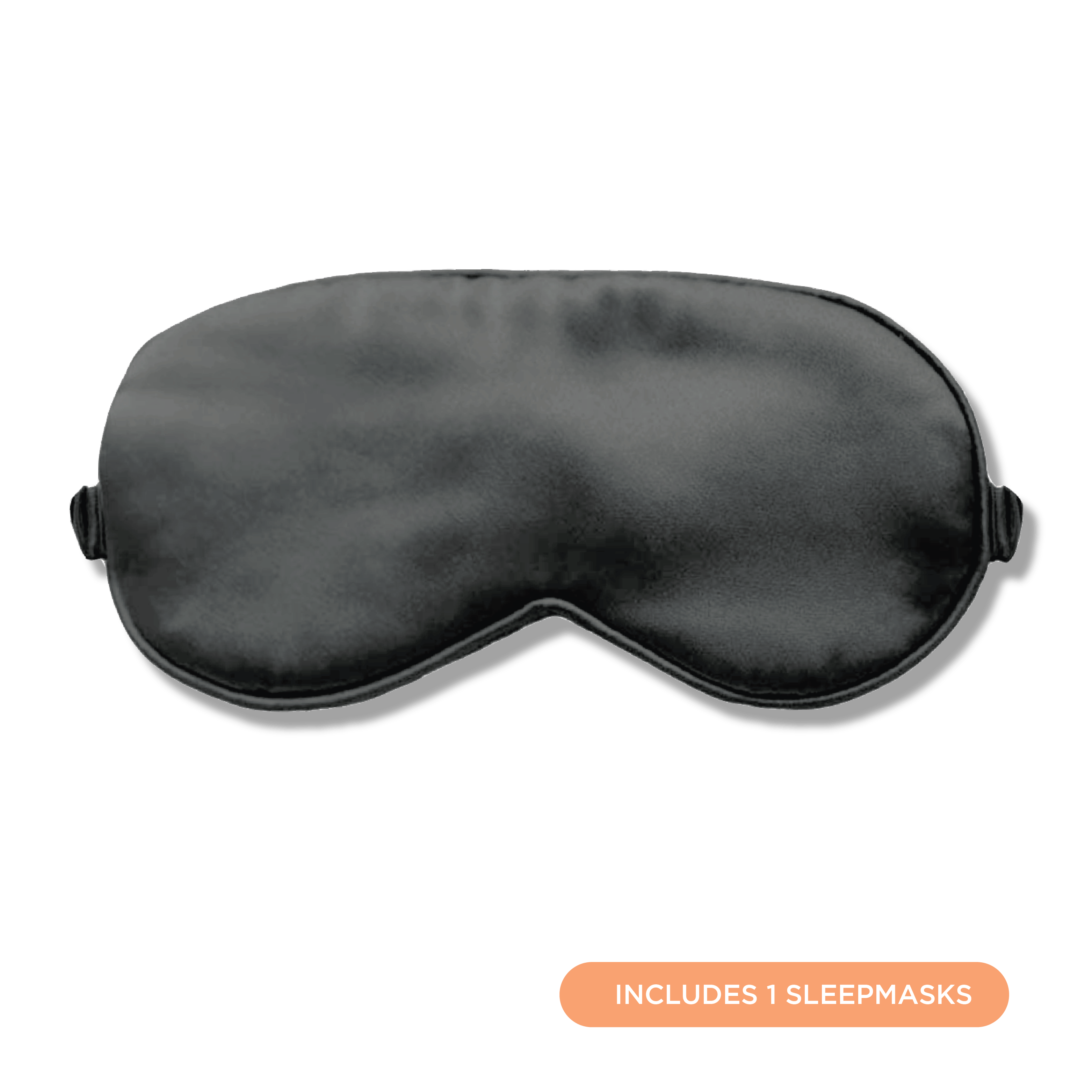 MEND SLEEP MASKS Black Satin Blackout Sleep mask
