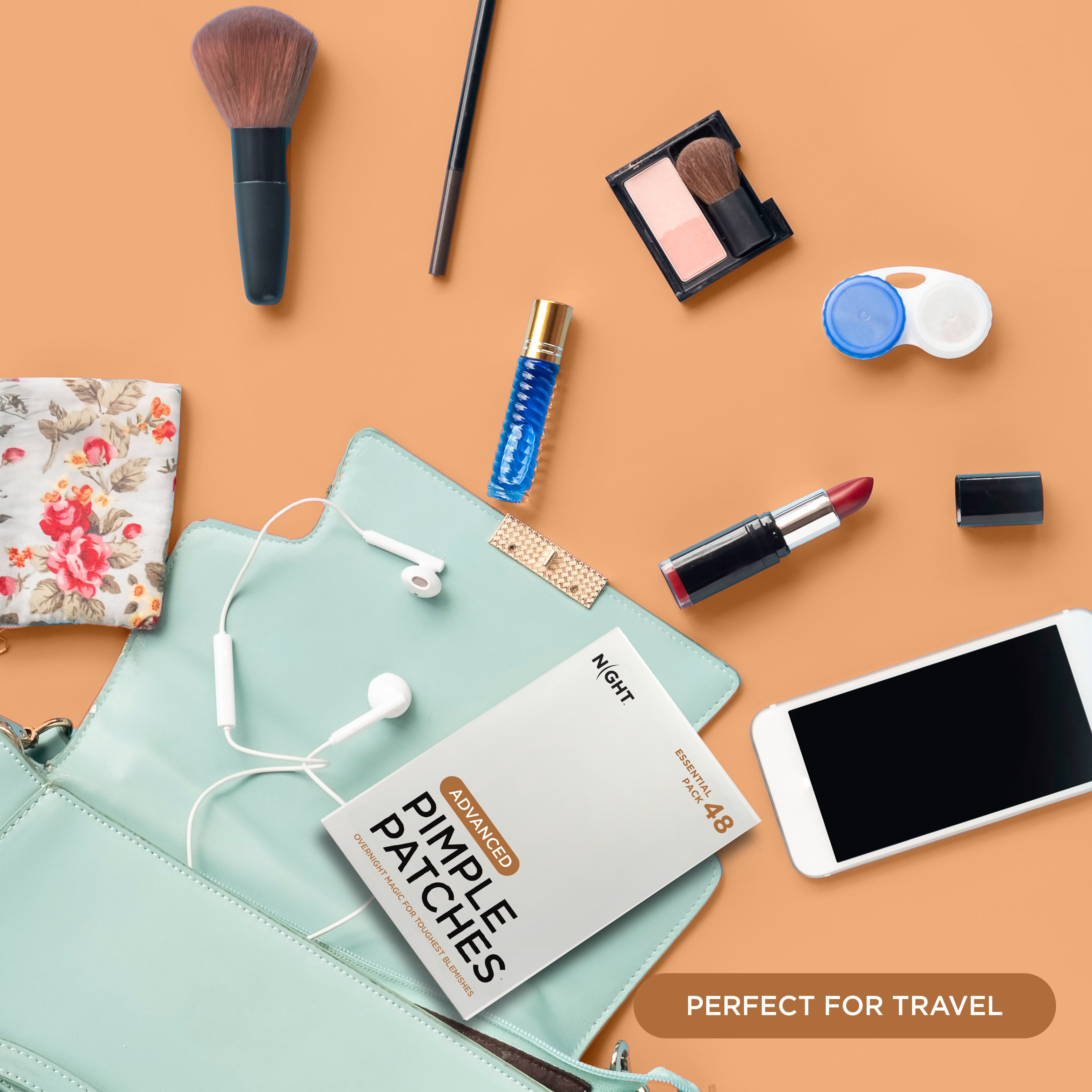 NIGHT Duplicate 48 Count Advanced Pimple Patches, 48 Ct