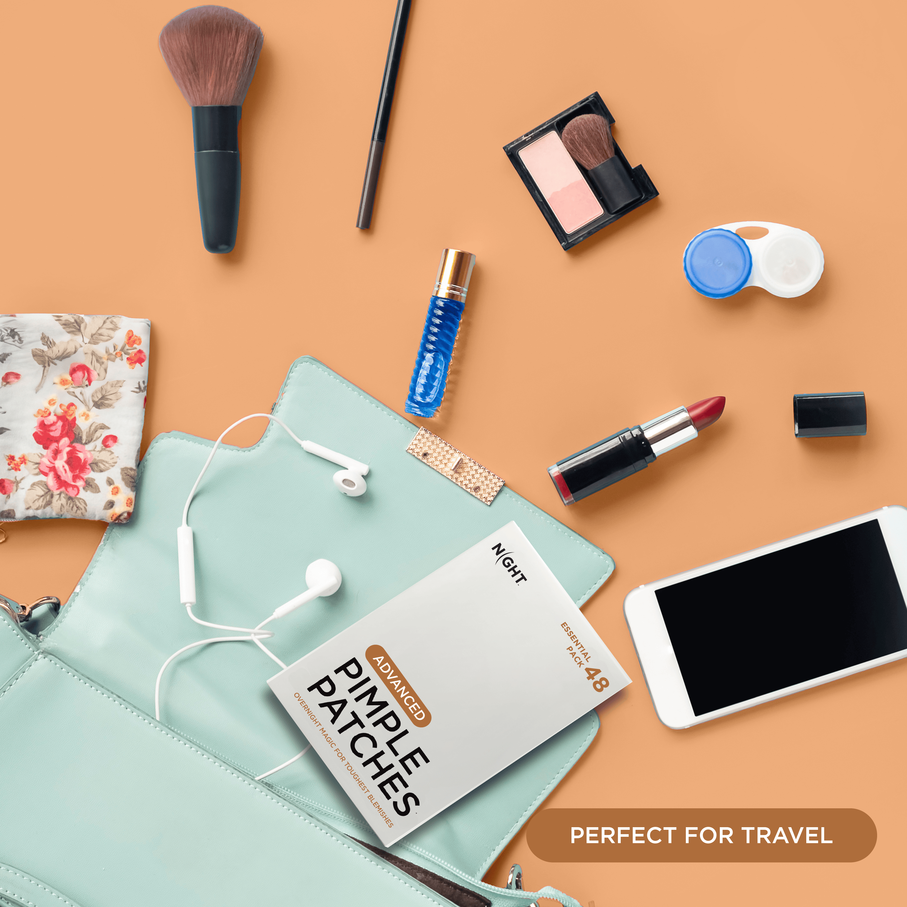 NIGHT Duplicate 48 Count Advanced Pimple Patches, 48 Ct