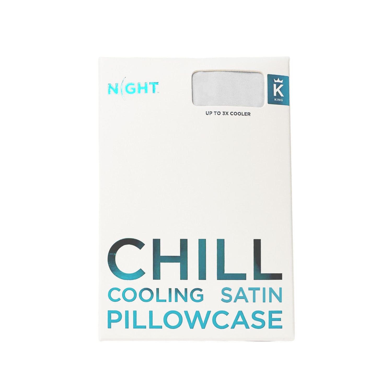 NIGHT Duplicate Chill Cooling Satin Pillowcase