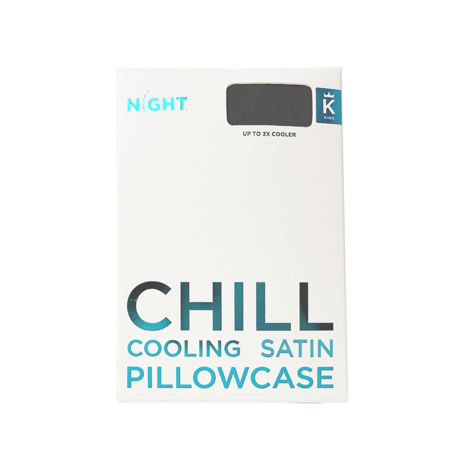 NIGHT Duplicate Chill Cooling Satin Pillowcase