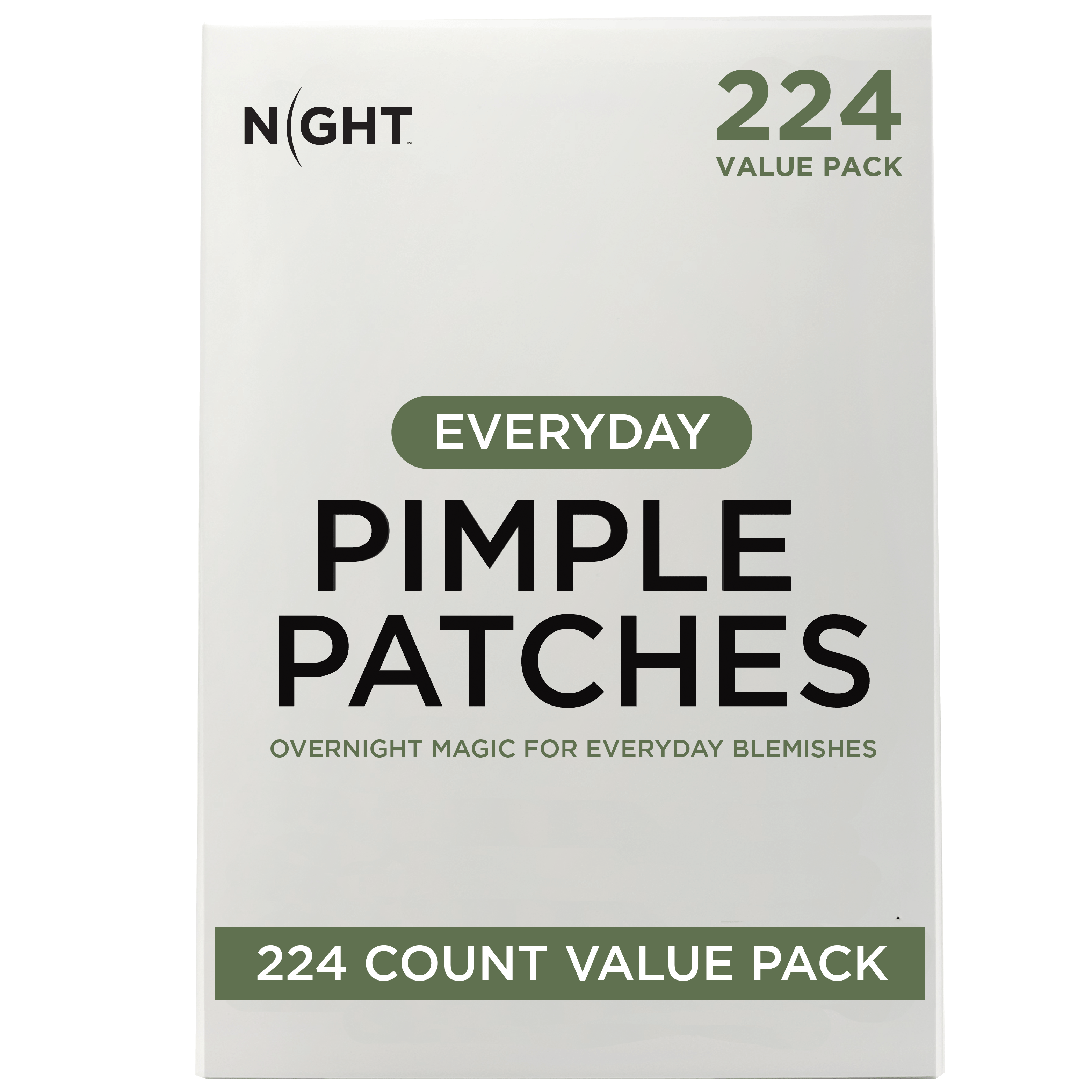 NIGHT Duplicate Everyday Pimple Patches, Ultra Value Pack, 224 Ct