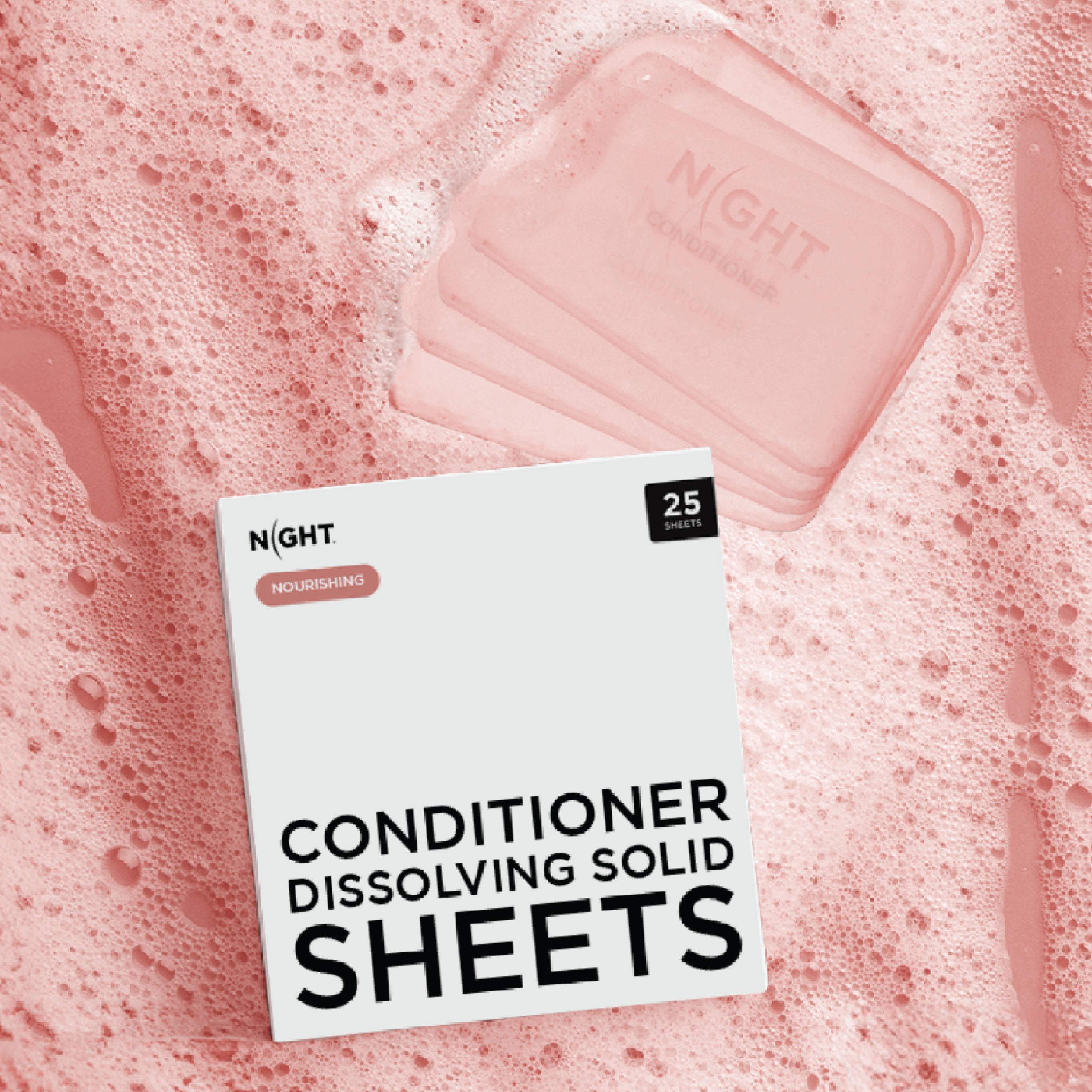 NIGHT Duplicate Magic Conditioner Sheets, Instantly Dissolves
