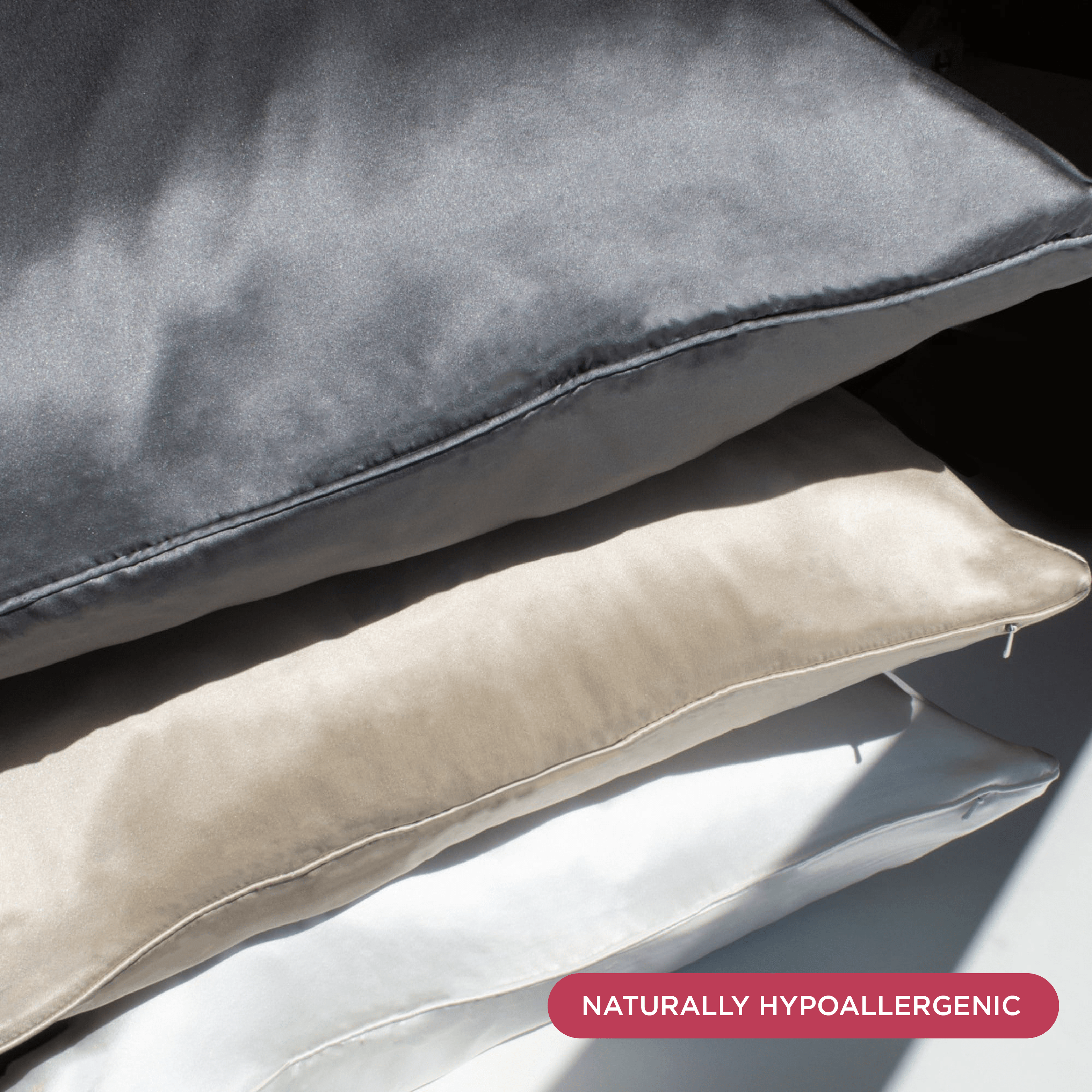 NIGHT Duplicate Silk Haircare Set, Pillowcase & Scrunchies