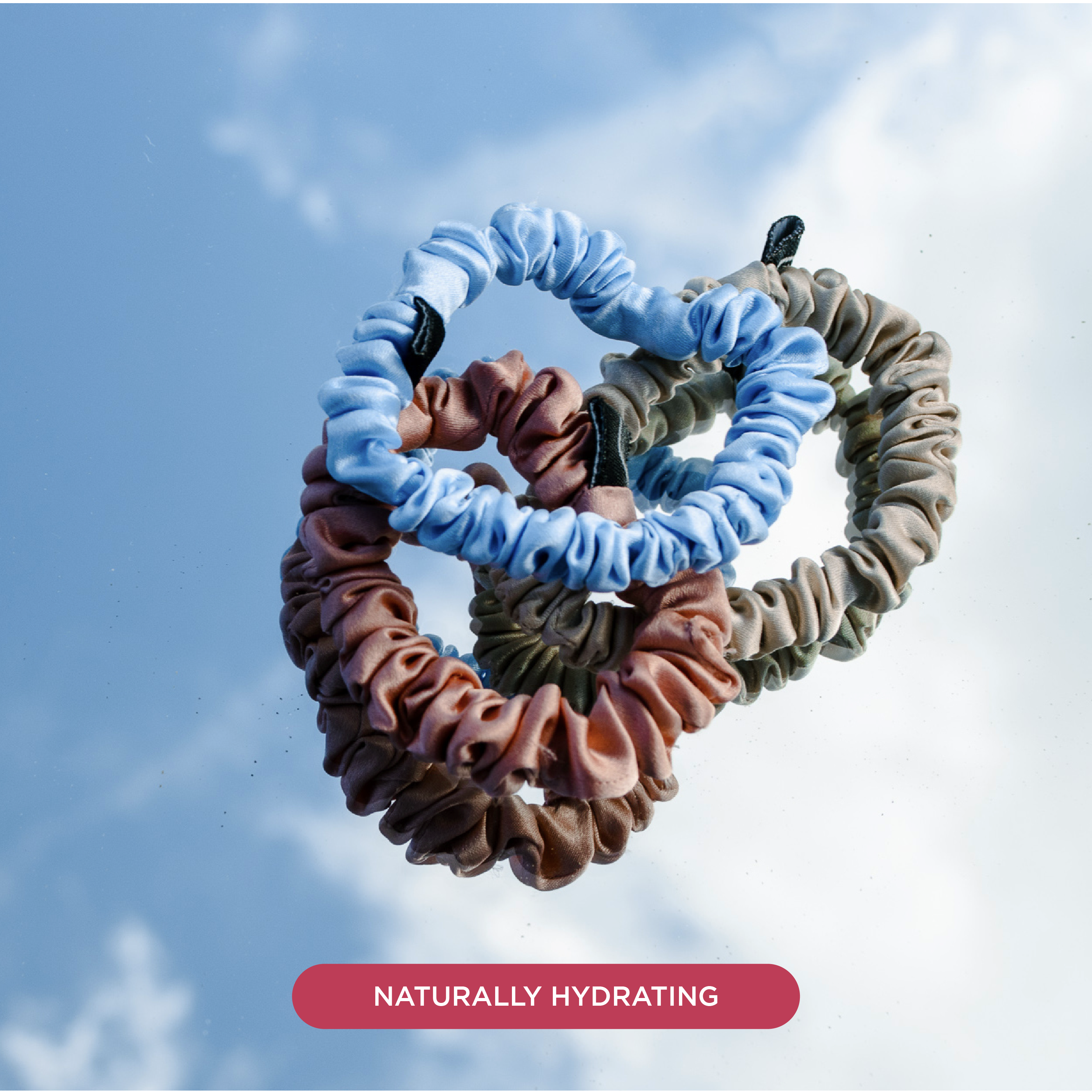 NIGHT Duplicate Silk Haircare Set, Pillowcase & Scrunchies