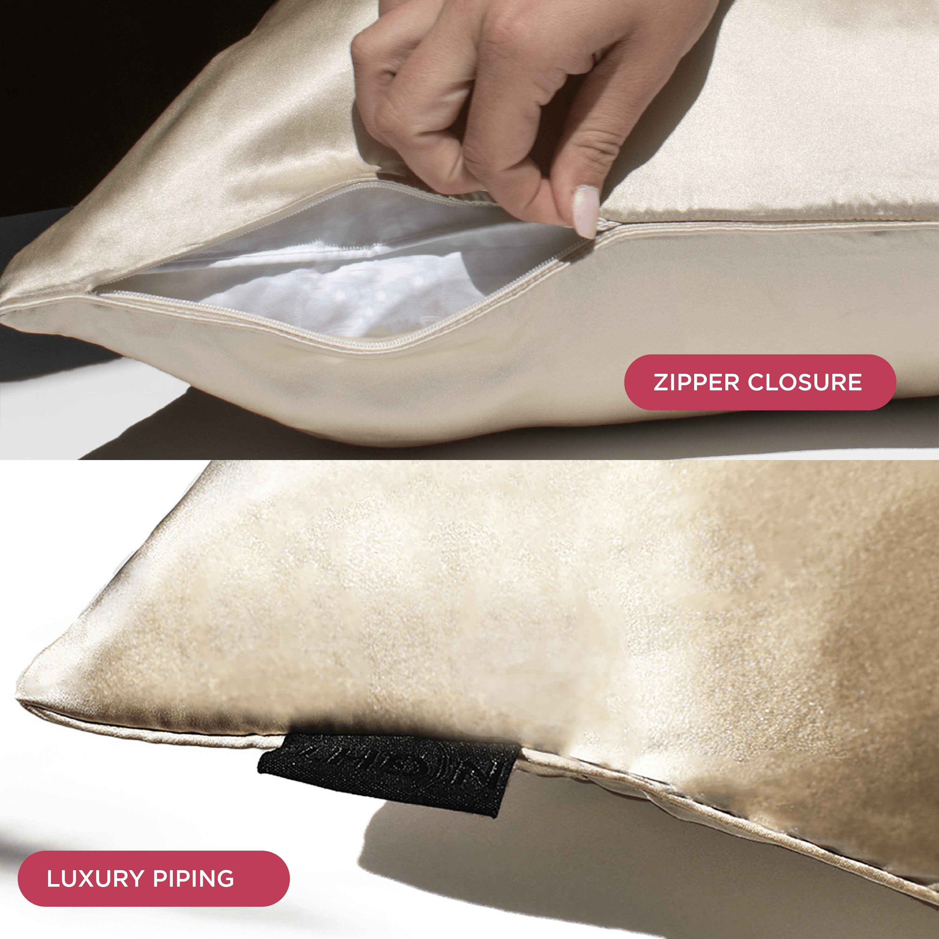 NIGHT Duplicate Silk Sleep Set, Pillowcase & Eyemask