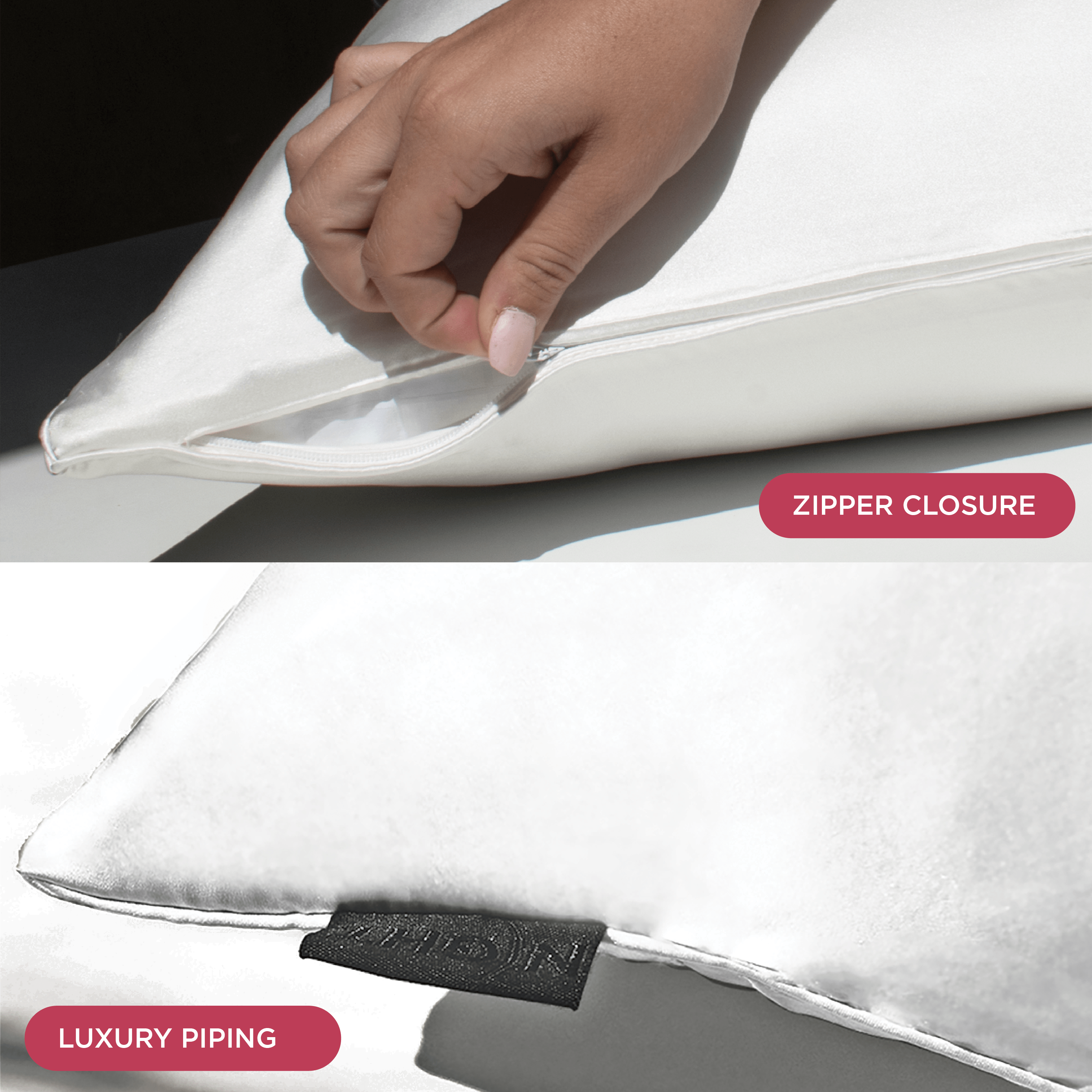 NIGHT Duplicate Silk Sleep Set, Pillowcase & Eyemask