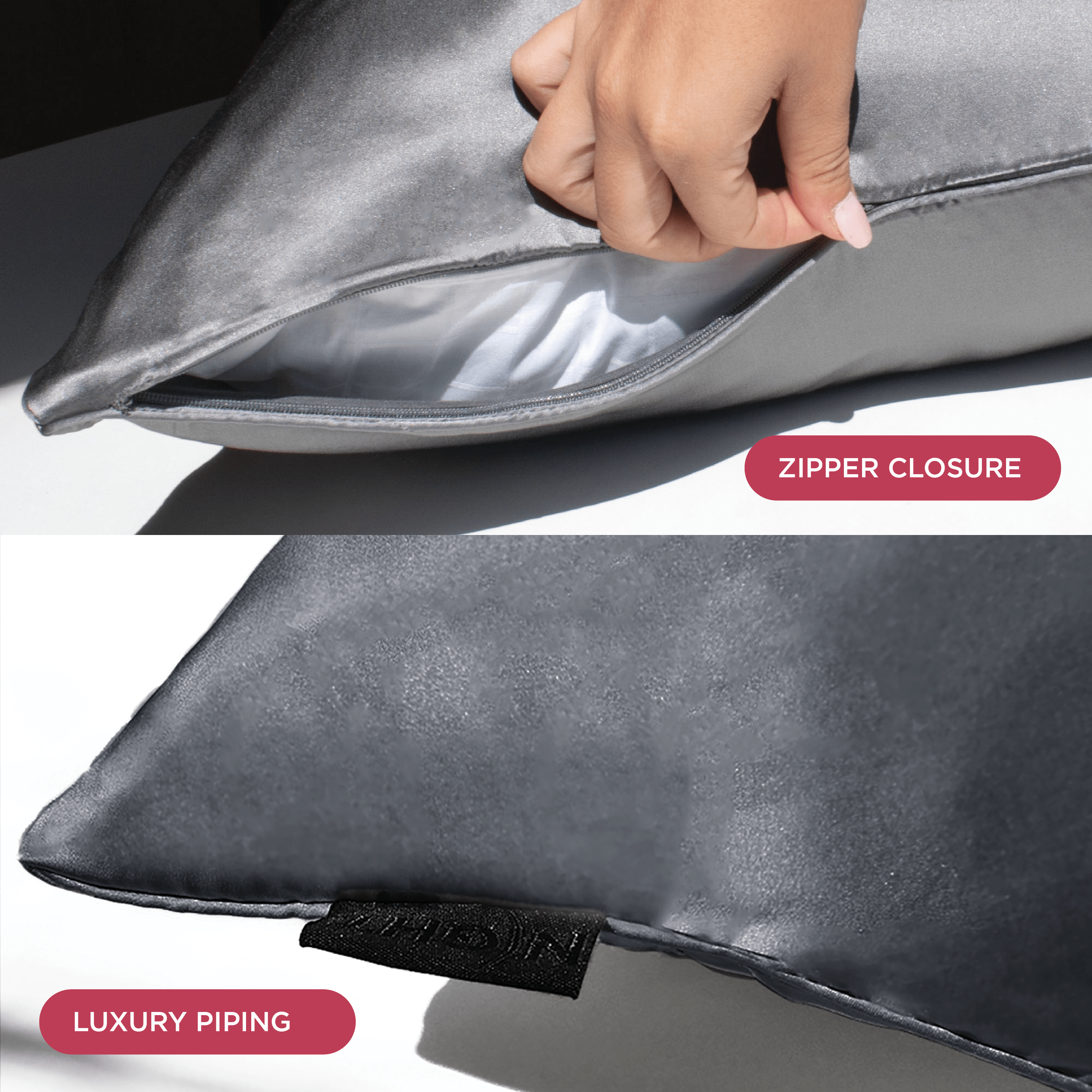 NIGHT Duplicate Silk Sleep Set, Pillowcase & Eyemask