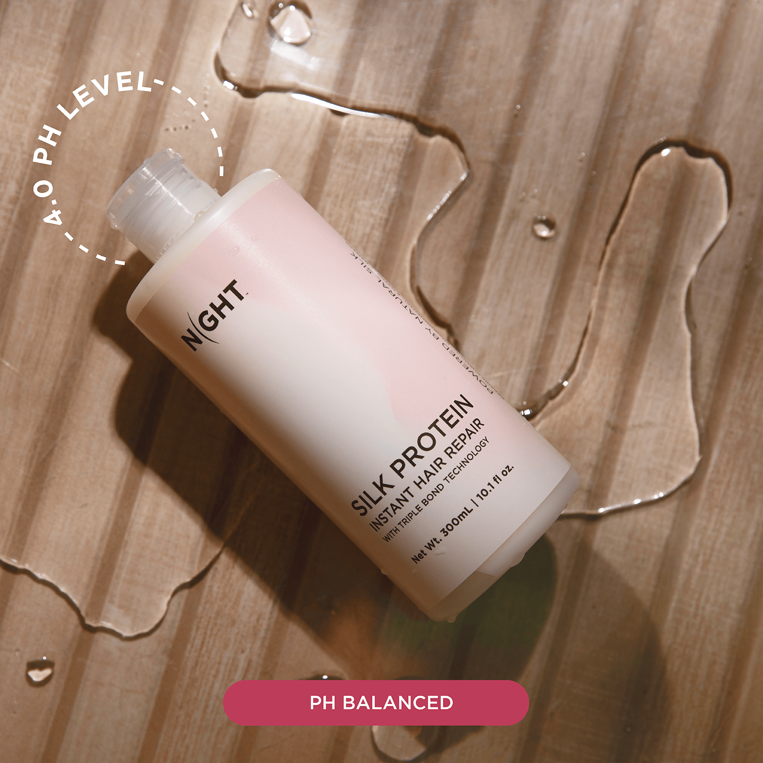 NIGHT Hair Bond Cream 10.1 fl Oz Bonding Cream (Rinse Out), Hair Repair