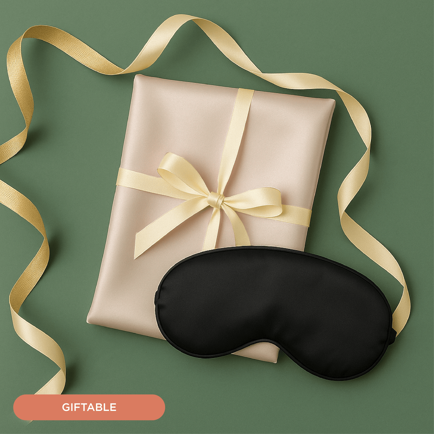 NIGHT PC + Eyemask Satin Sleep Set, Pillowcase & Sleep Mask