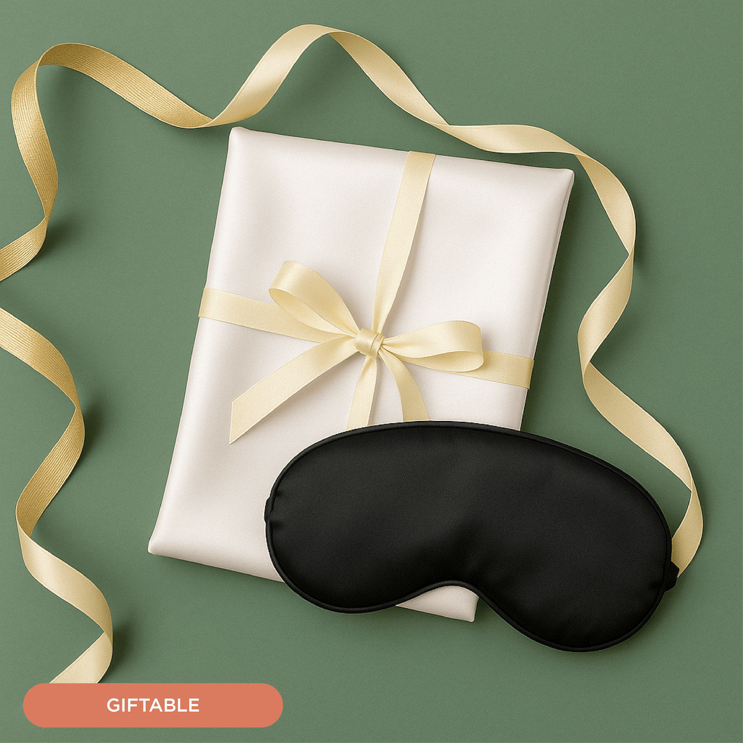 NIGHT PC + Eyemask Satin Sleep Set, Pillowcase & Sleep Mask