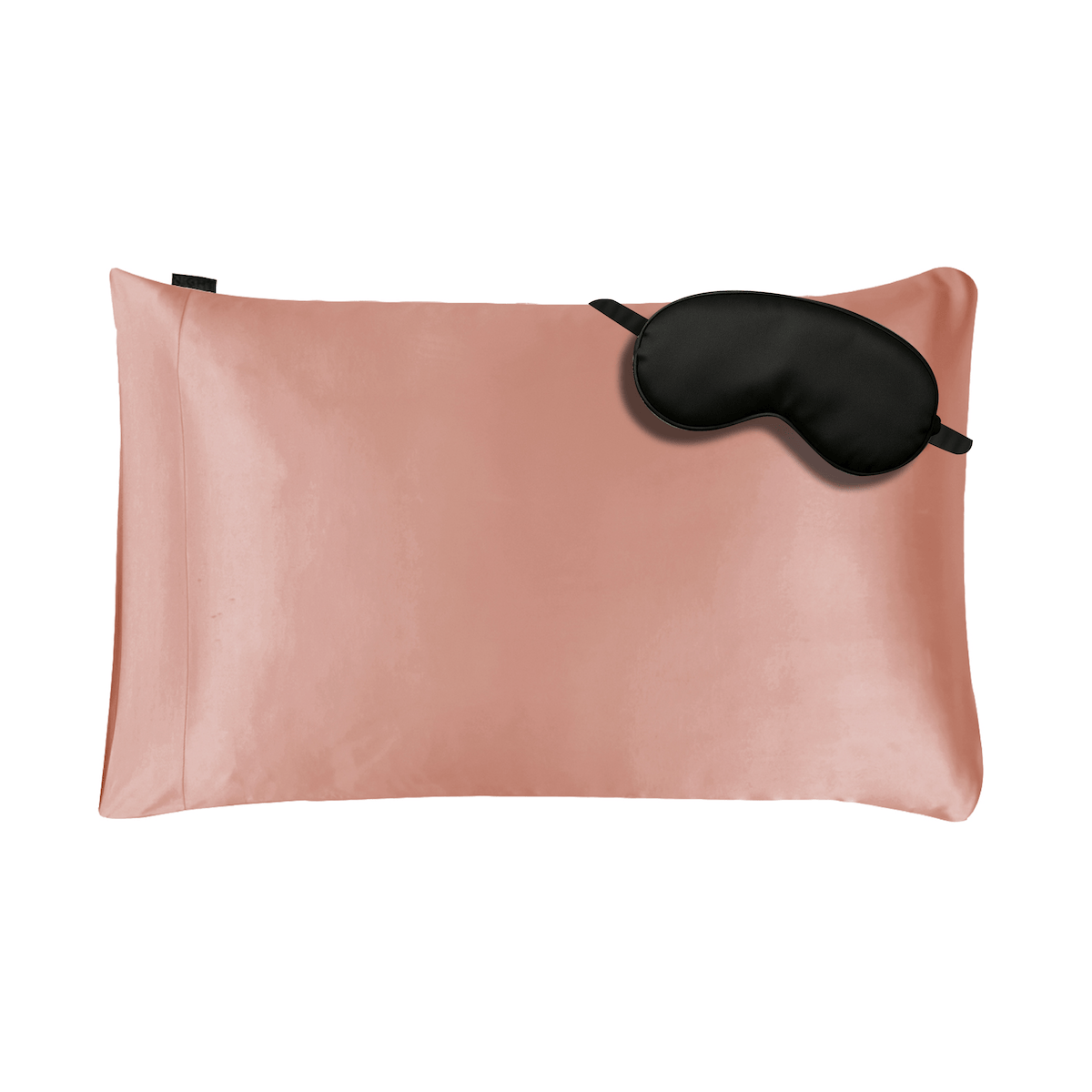 NIGHT PC + Eyemask Standard/Queen / Blush Satin Sleep Set, Pillowcase & Sleep Mask