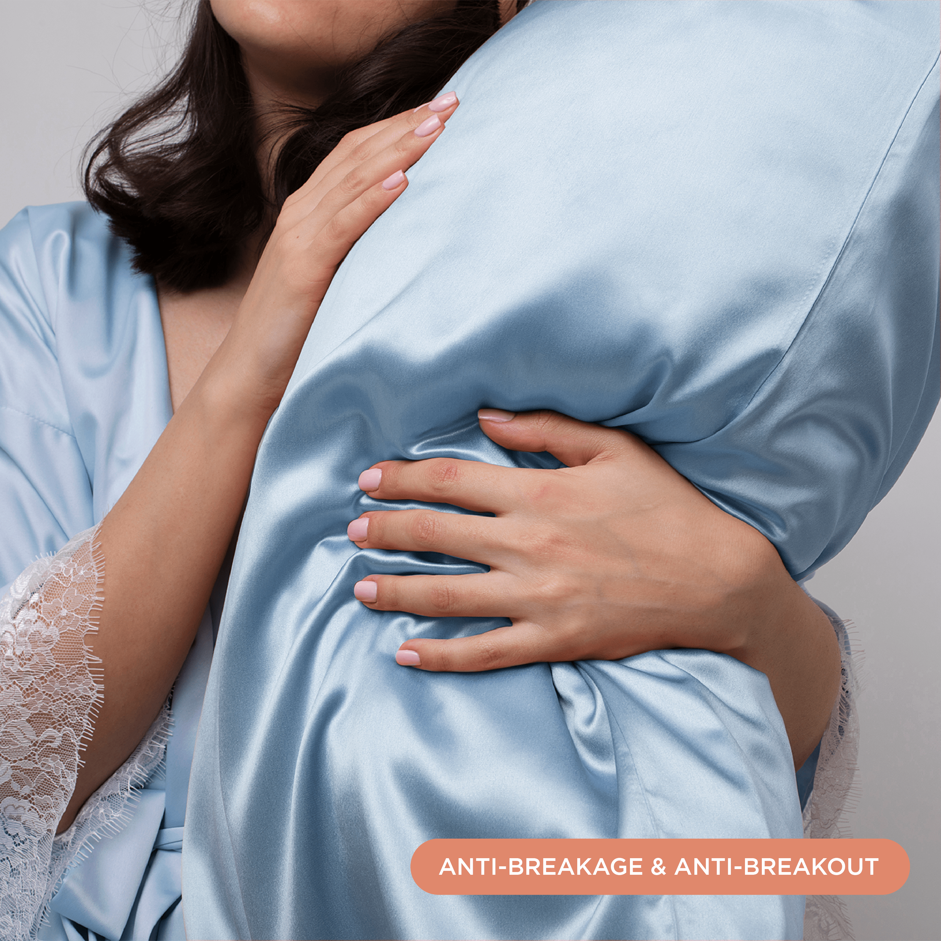 NIGHT PC Satin Satin Washable Pillowcase