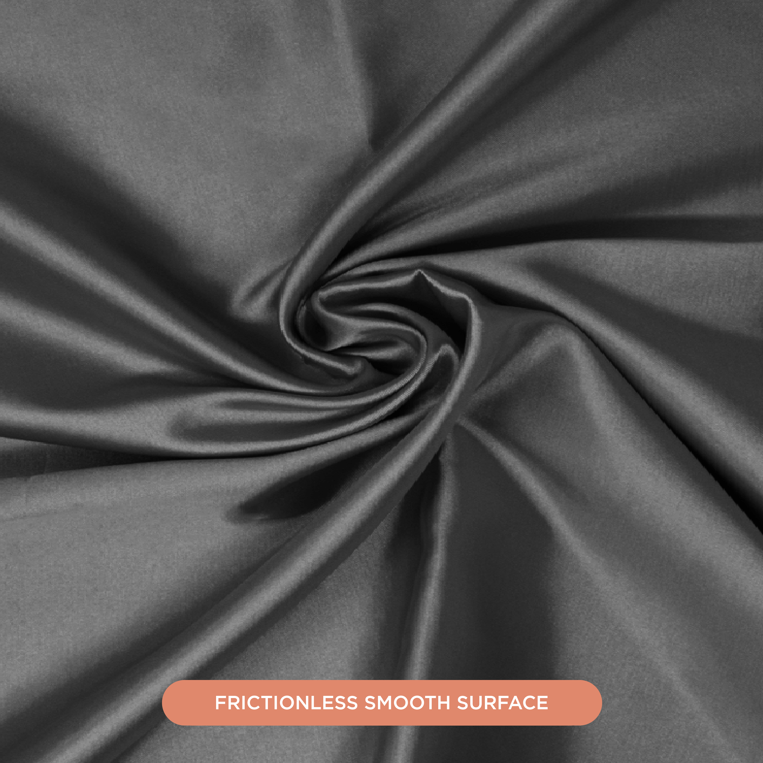 NIGHT PC Satin Satin Washable Pillowcase