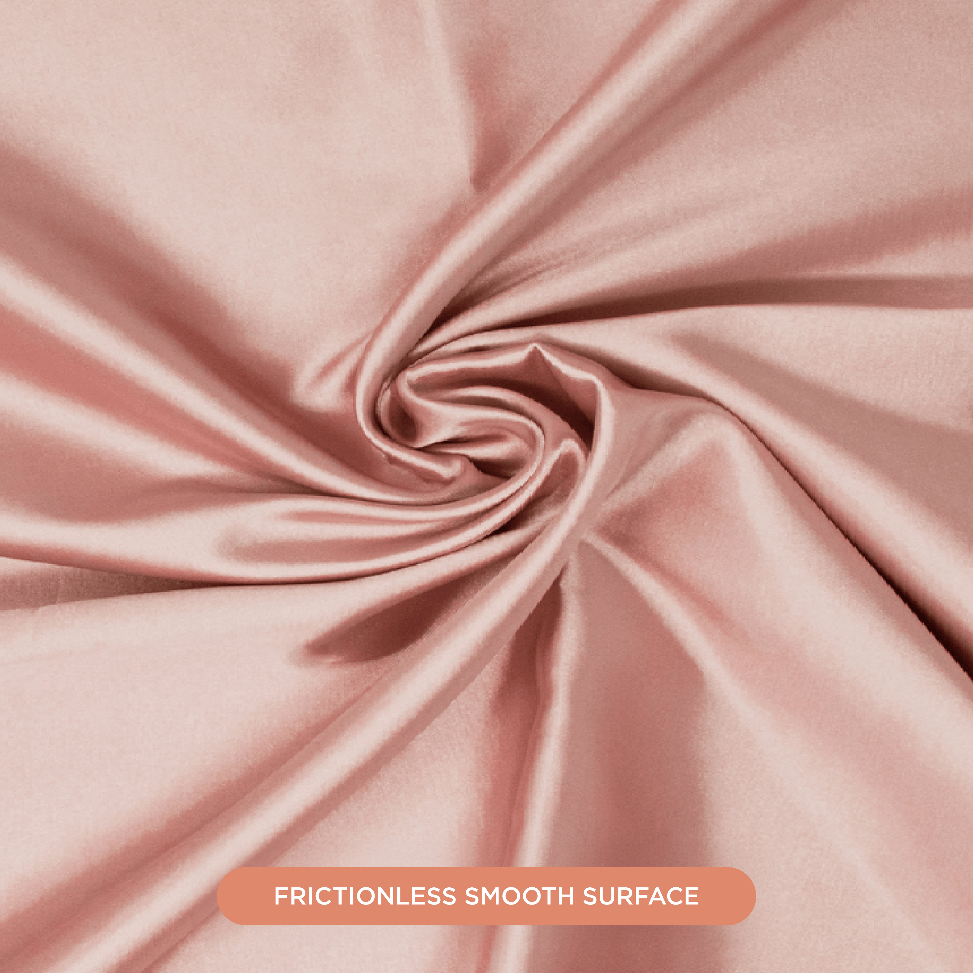 NIGHT PC Satin Satin Washable Pillowcase