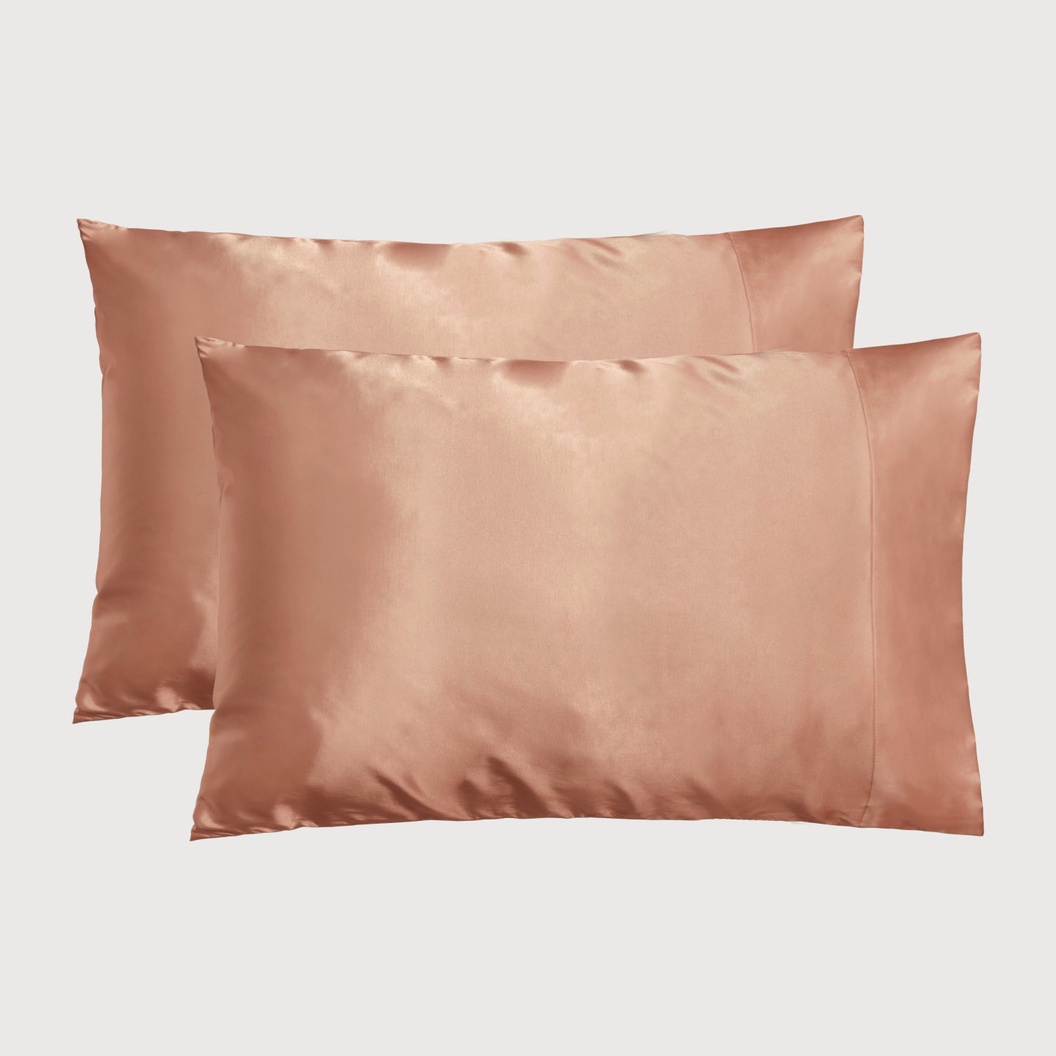NIGHT PC Satin Terracotta / Std/Qn / 2-Pack Satin Pillowcase