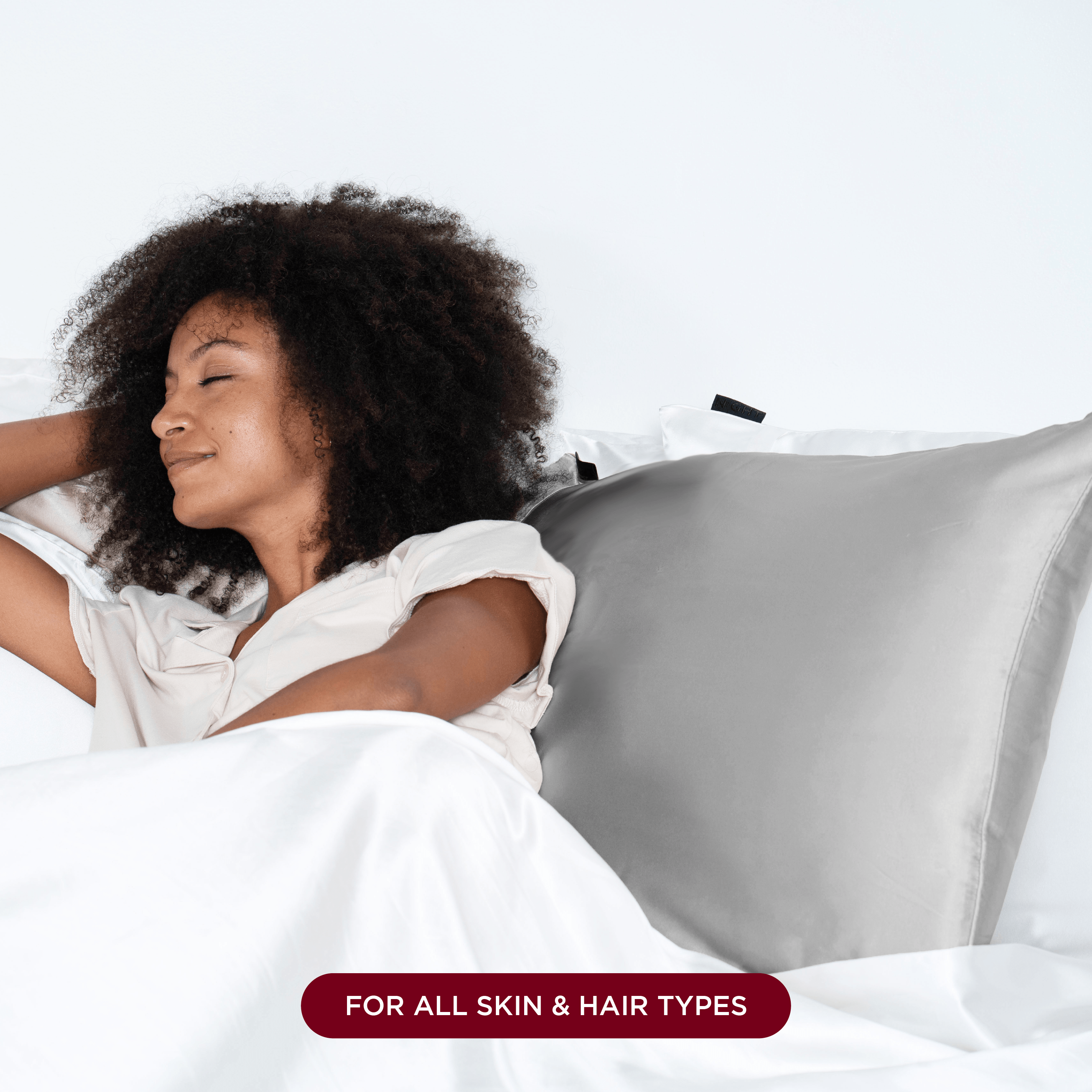 NIGHT PC Silk TriSilk® Washable Pillowcase