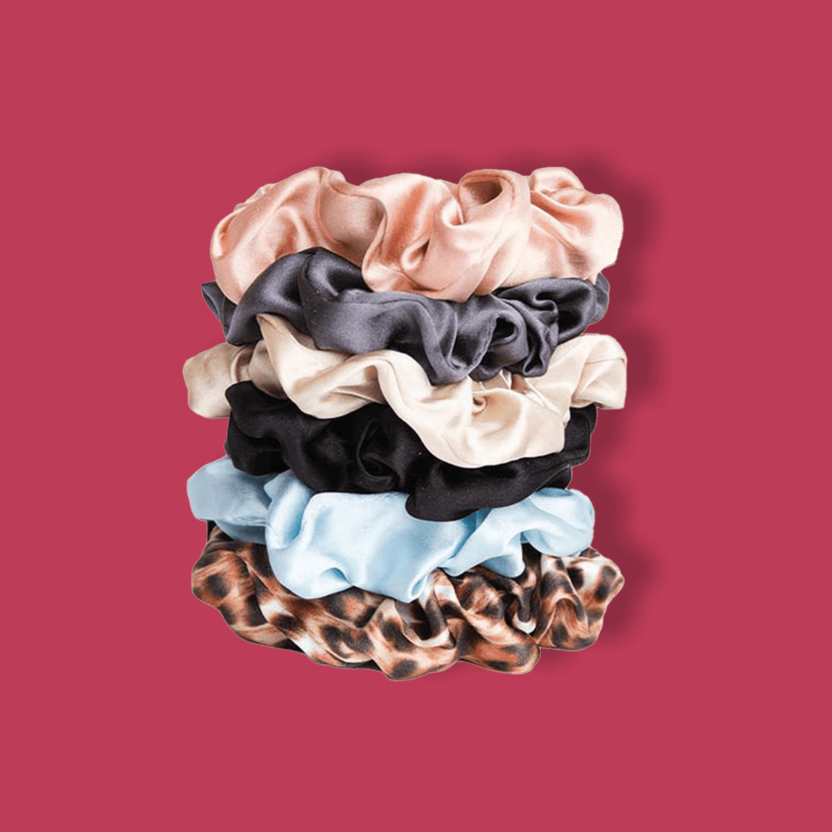 その他 Silk night-silk-scrunchies-silk-