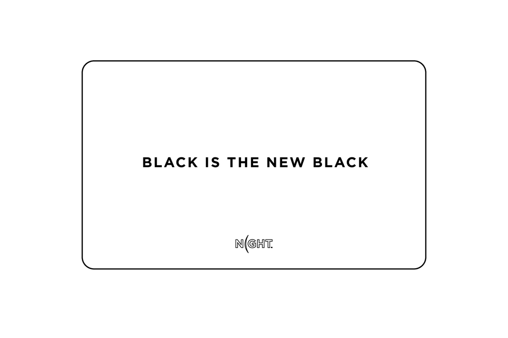 black is the new black e-gift card