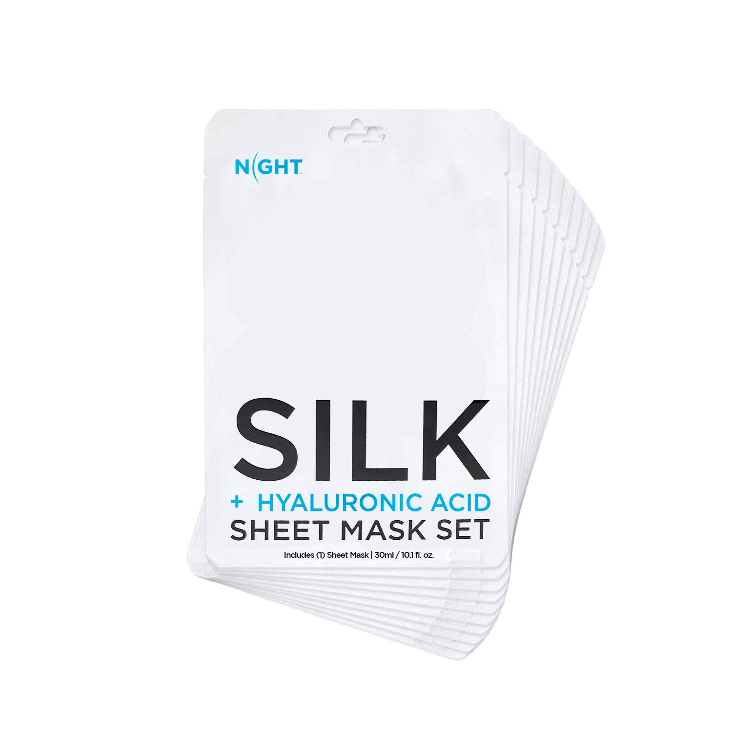 NIGHT Sheet Mask Silk + Hyaluronic Acid Sheet Masks