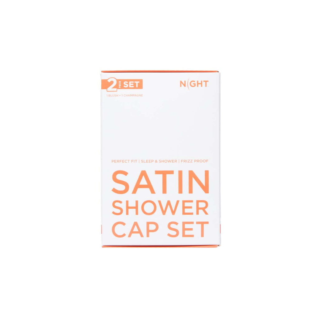 NIGHT Duplicate Satin Shower Cap