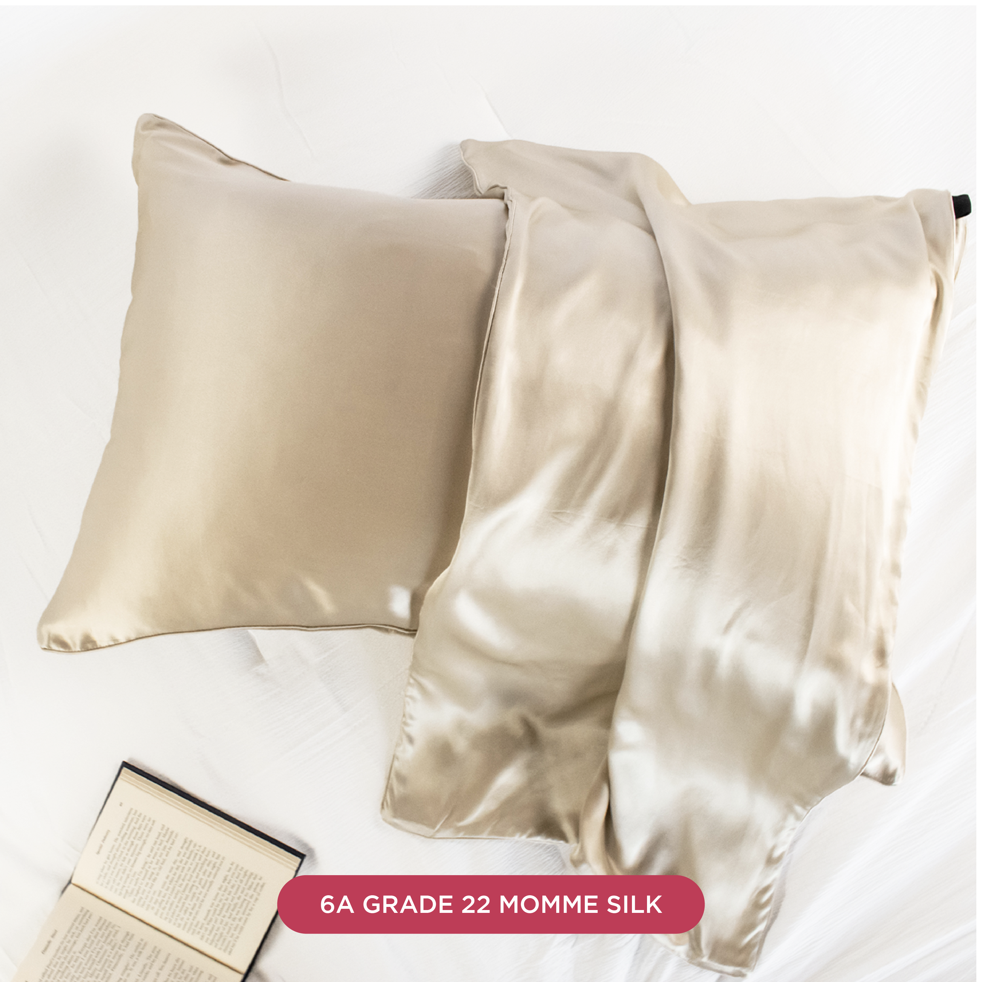 NIGHT PC Silk Luxe Silk Pillowcase