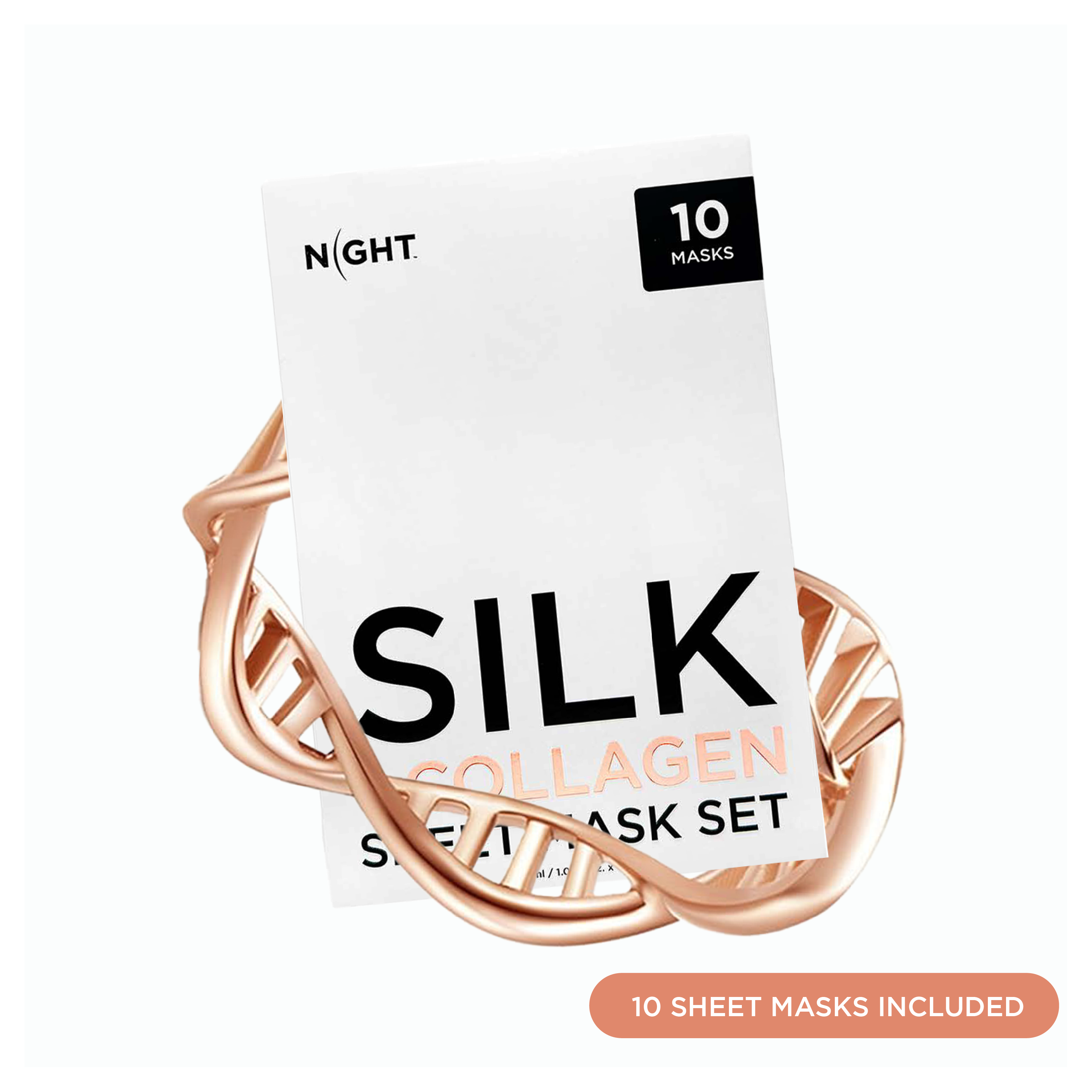 NIGHT Sheet Mask Silk + Collagen Sheet Masks