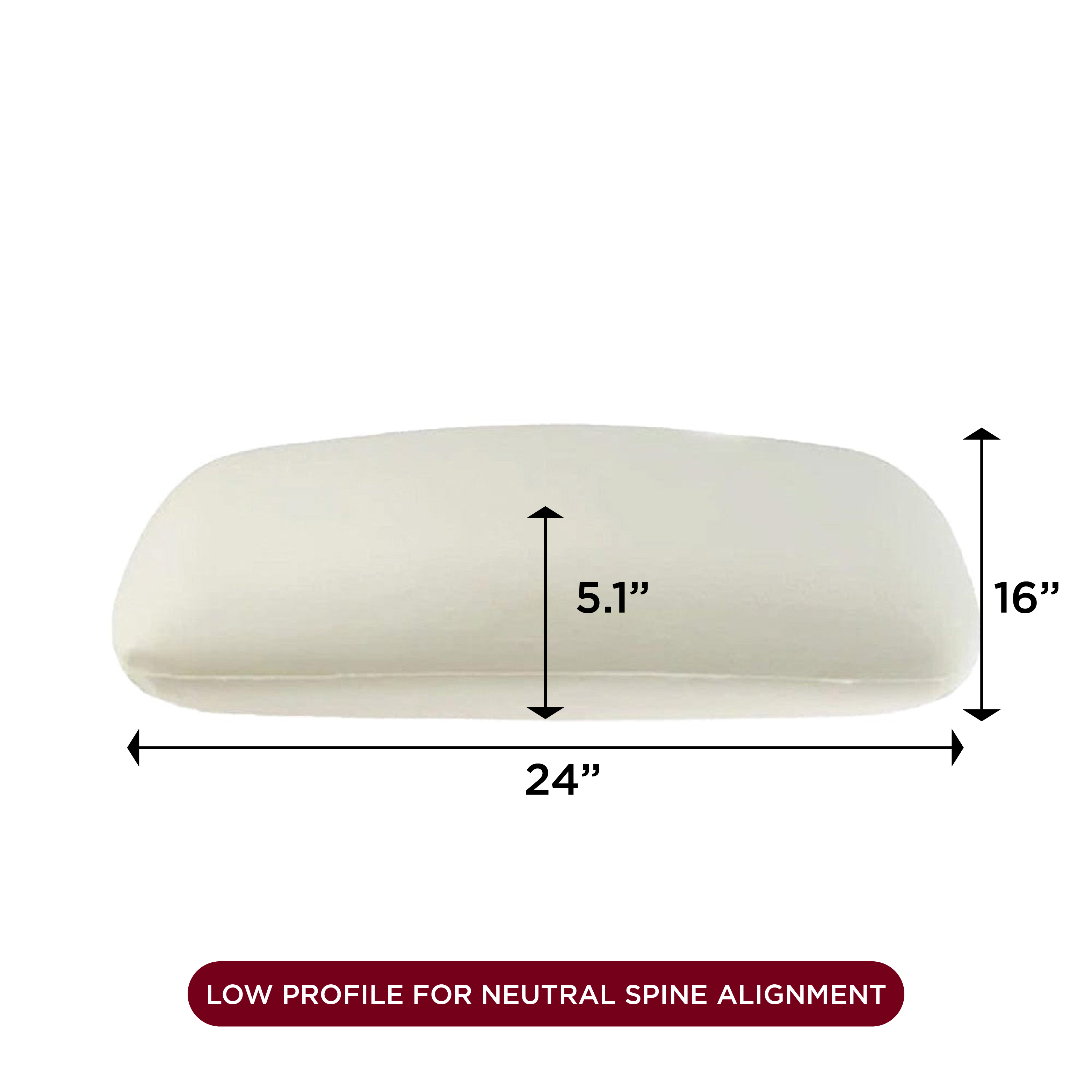 NIGHT Foam Pillow Standard\Queen Airlight Foam Pillow Core