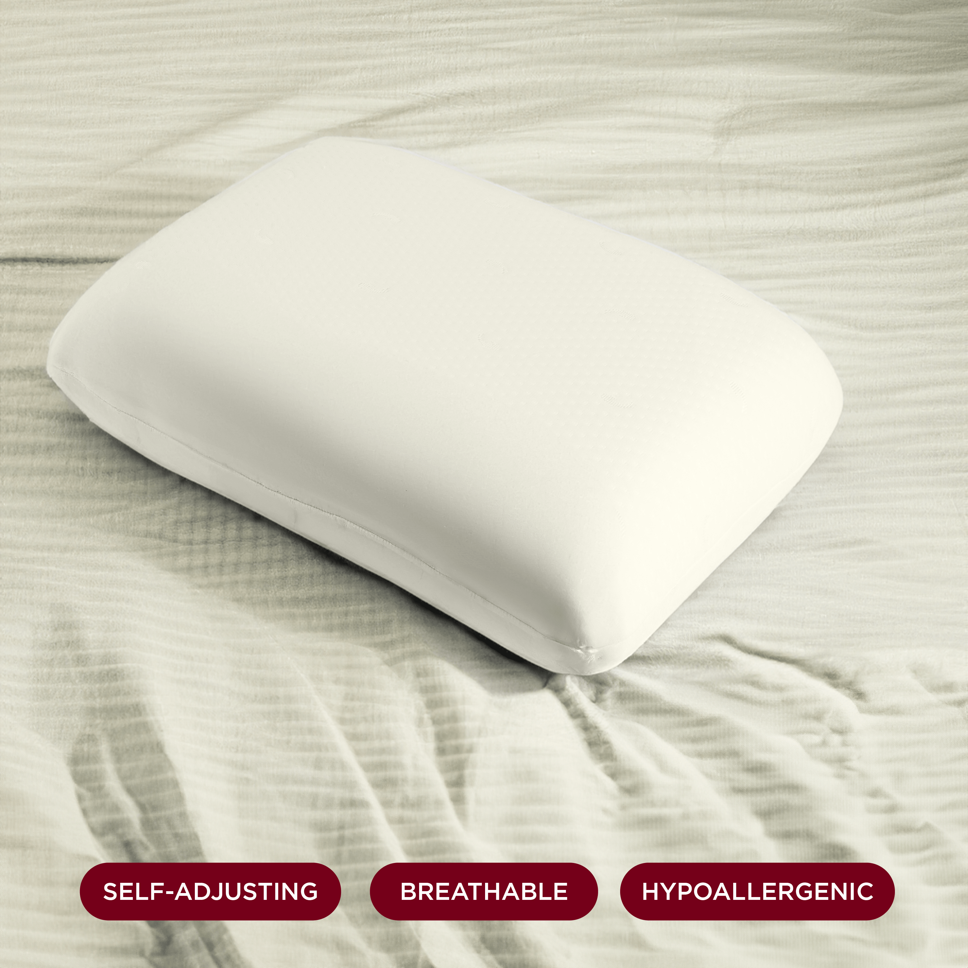 NIGHT Foam Pillow Standard\Queen Airlight Foam Pillow Core