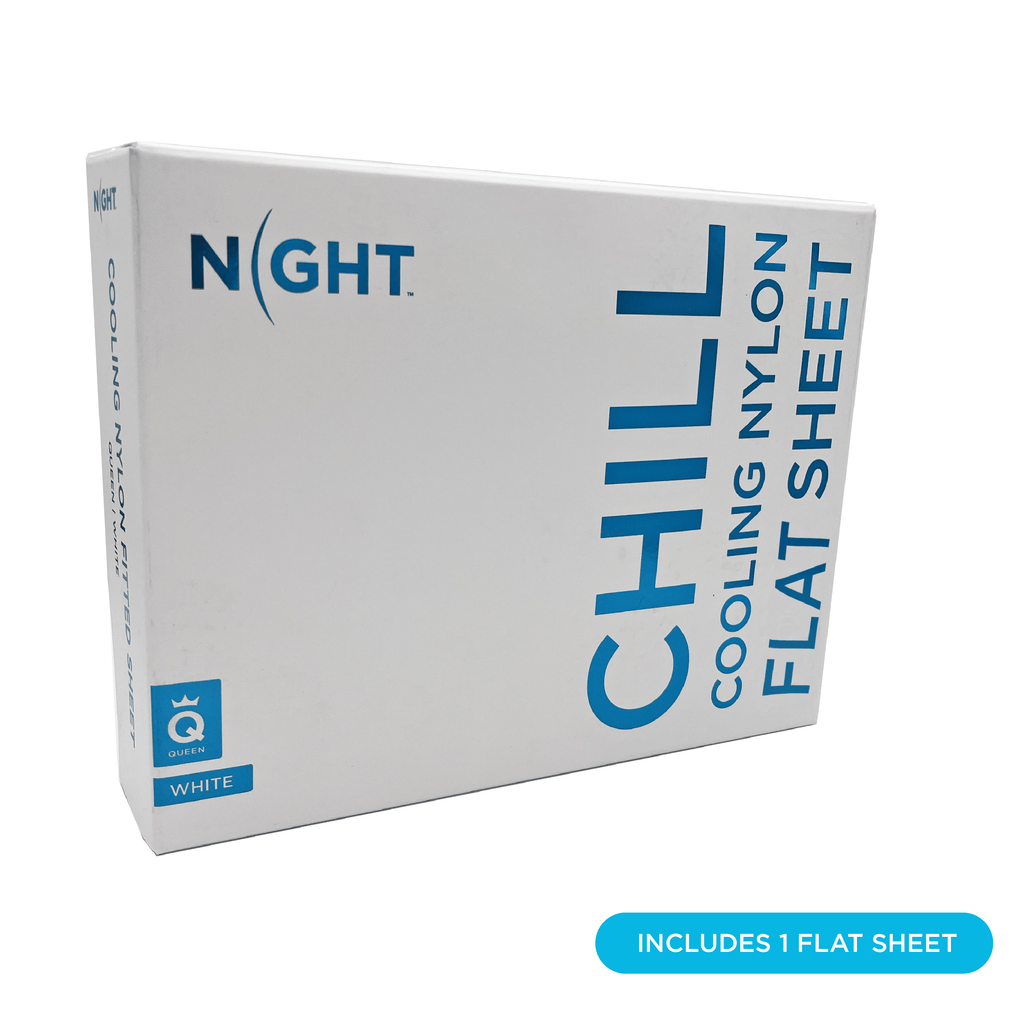 NIGHT SH Cooling CHILL Cooling Nylon Sheets (Separates)