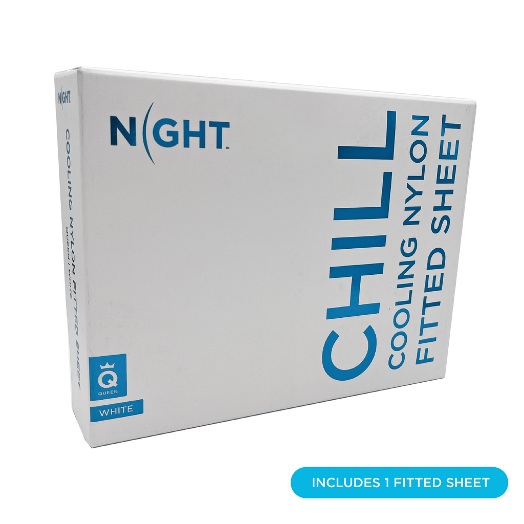 NIGHT SH Cooling CHILL Cooling Nylon Sheets (Separates)