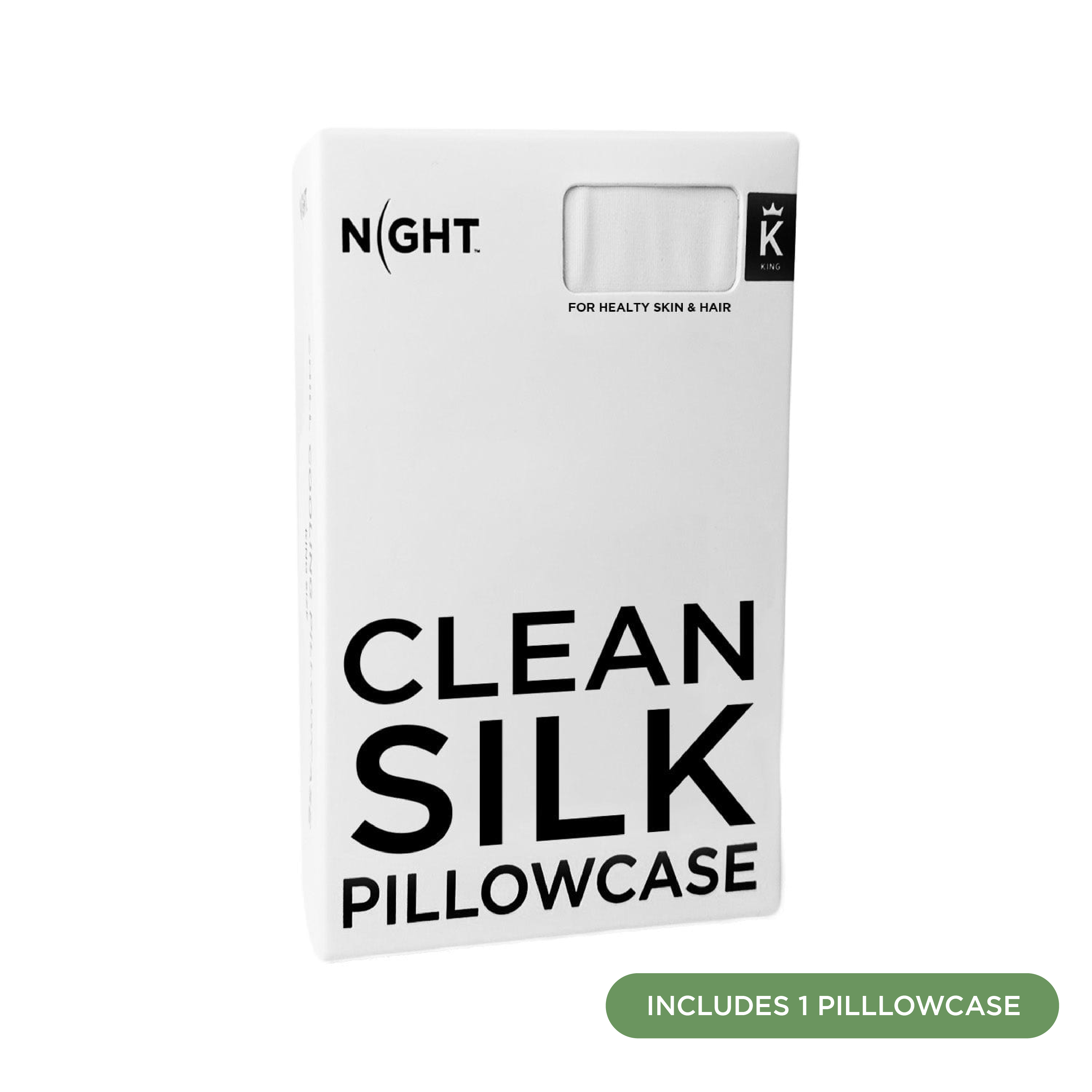 NIGHT PC SILK Clean Silk Pillowcase