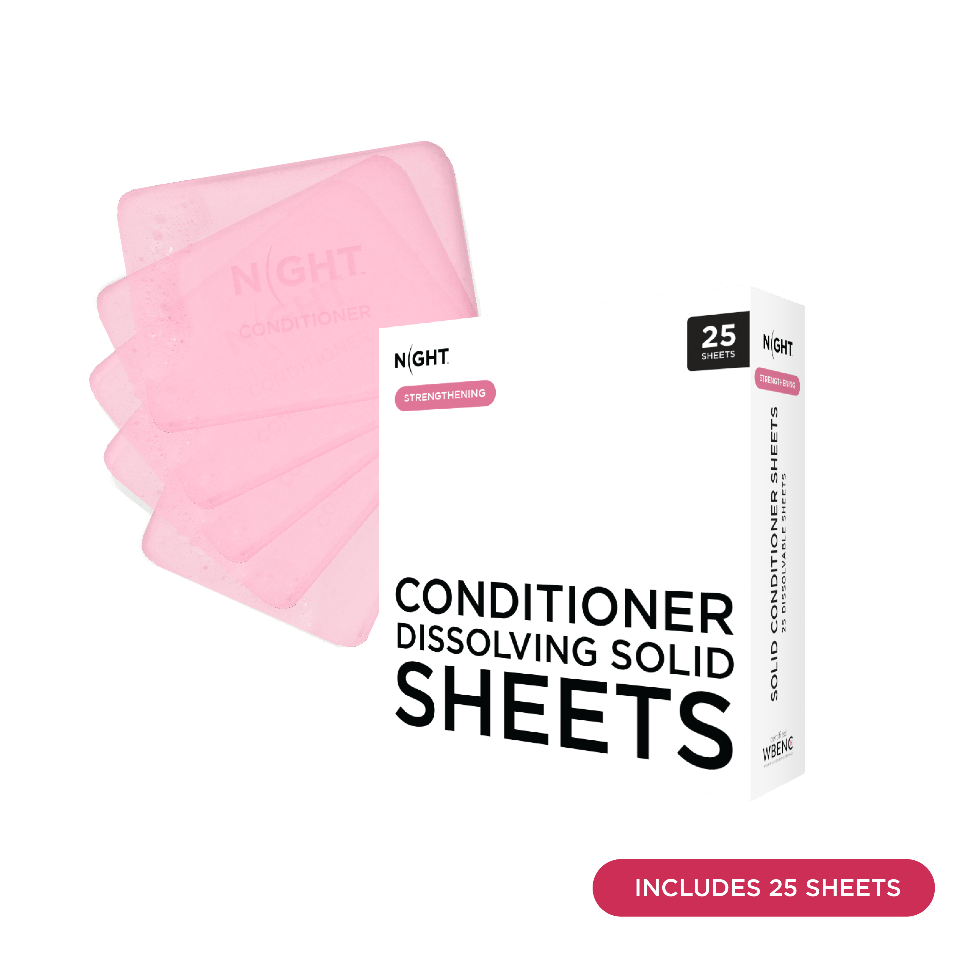 NIGHT Duplicate Solid Conditioner Dissolving Sheets (25PK)