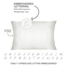 NIGHT PC Satin Monogrammed Satin Pillowcase - Limited Edition!