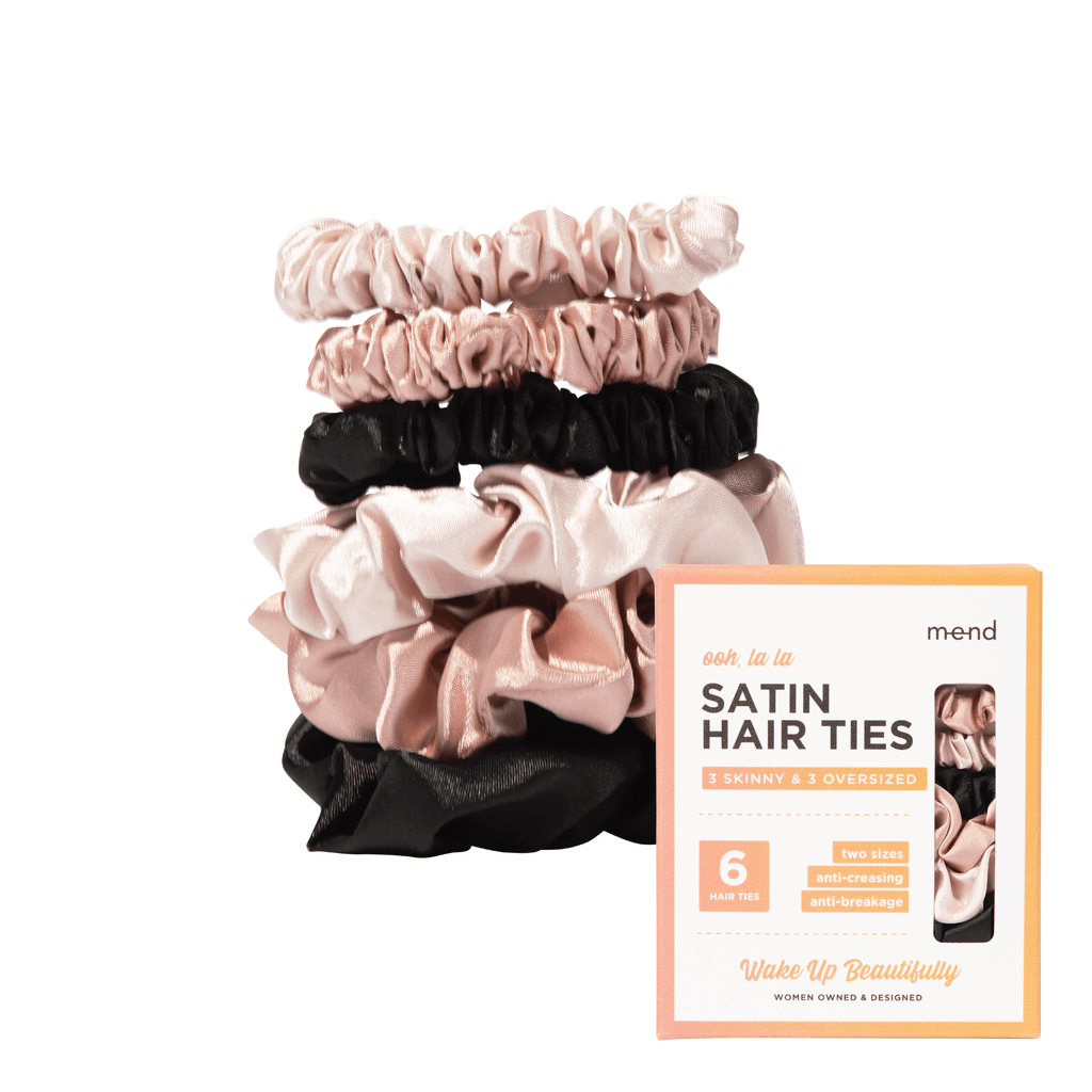 scrunchies with packaging