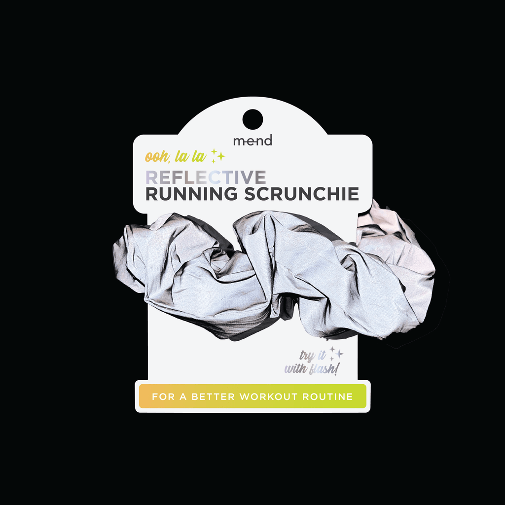 MEND Duplicate Reflective Running Scrunchie