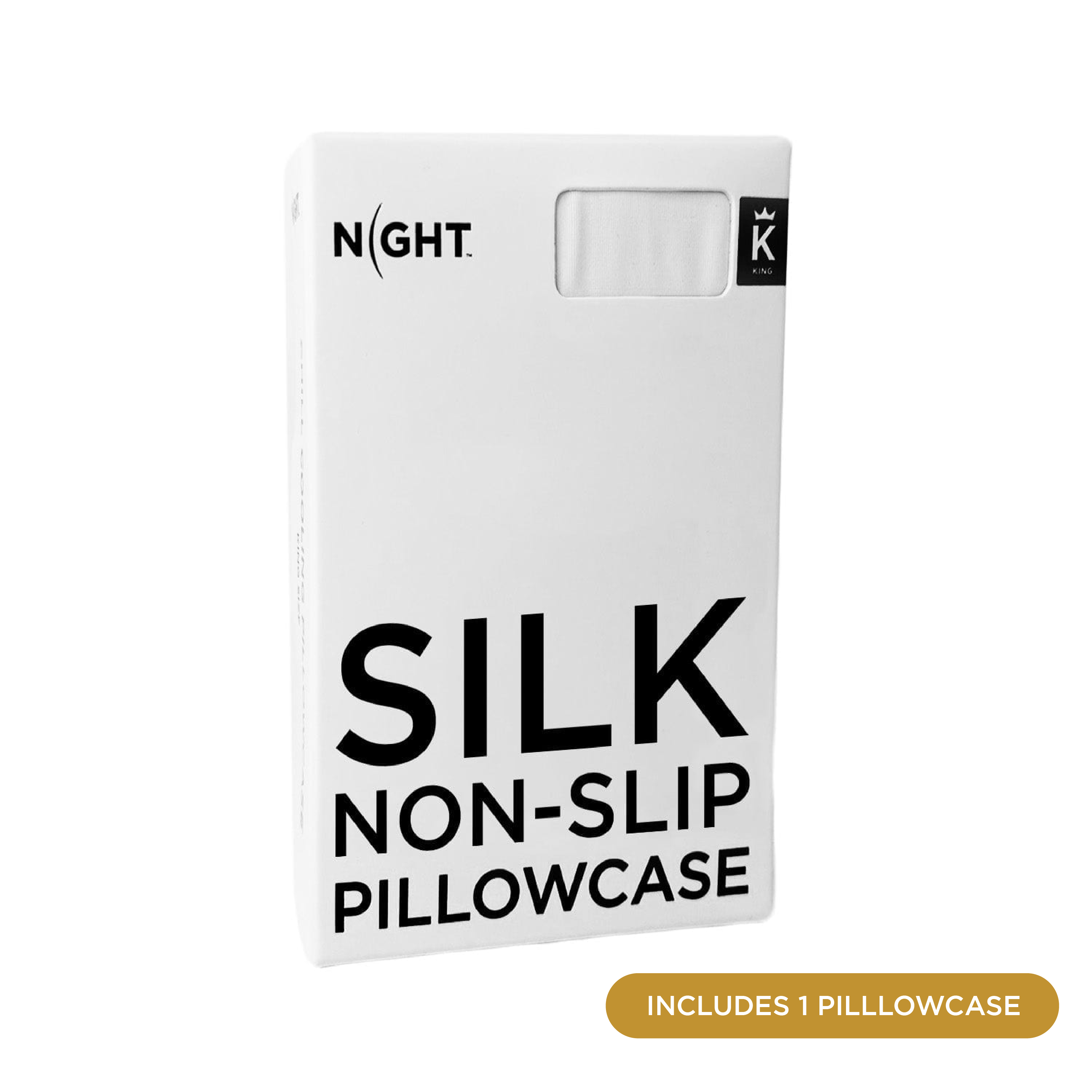 NIGHT PC Silk Nonslip Silk Pillowcase