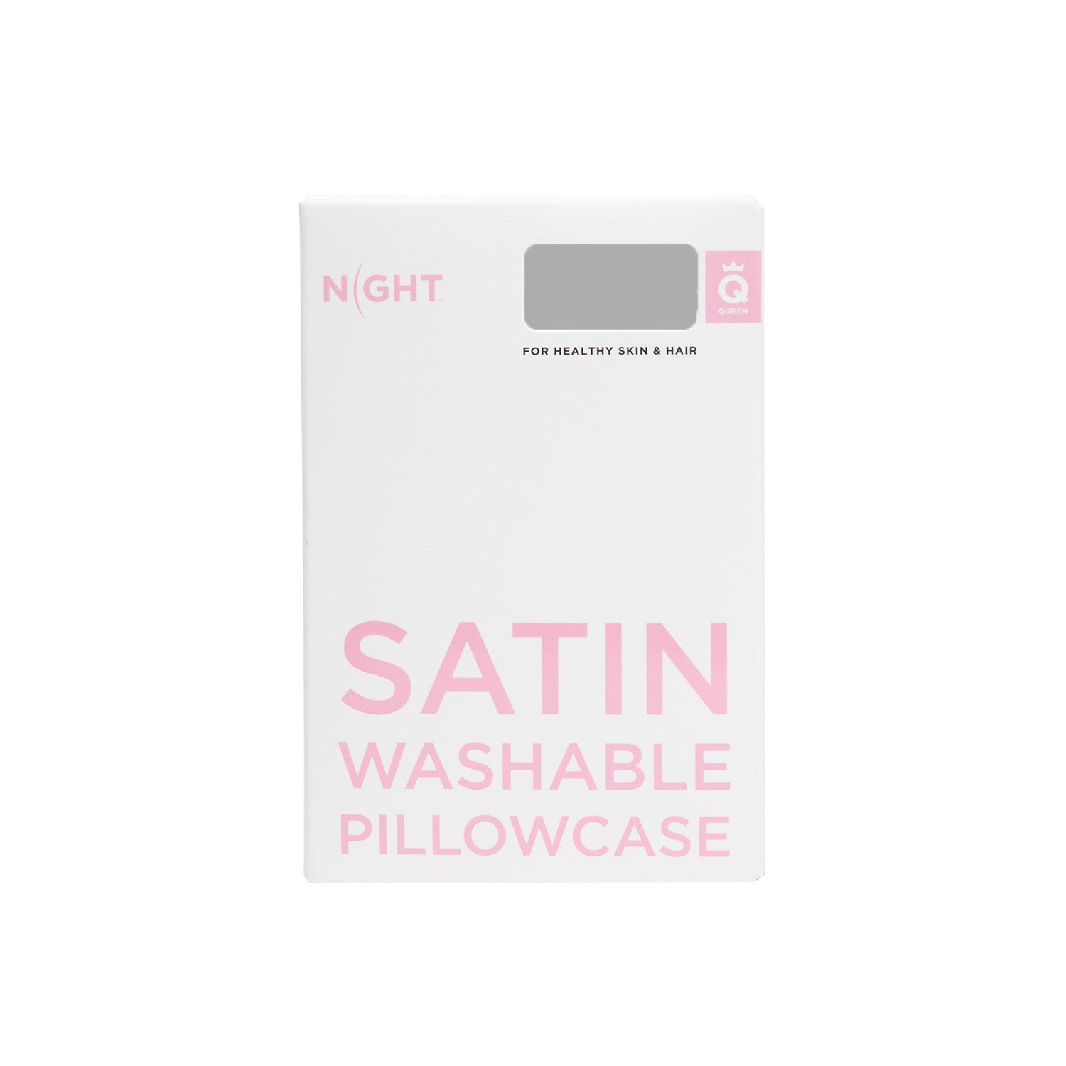 NIGHT Duplicate Satin Washable Pillowcase - 4PK