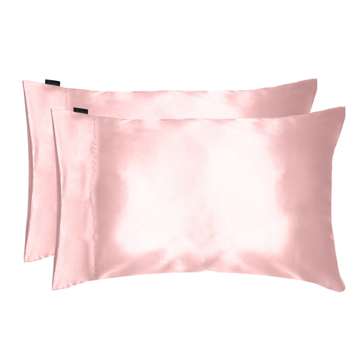 NIGHT Duplicate Standard/Queen / Blush Satin Washable Pillowcase (2PK)