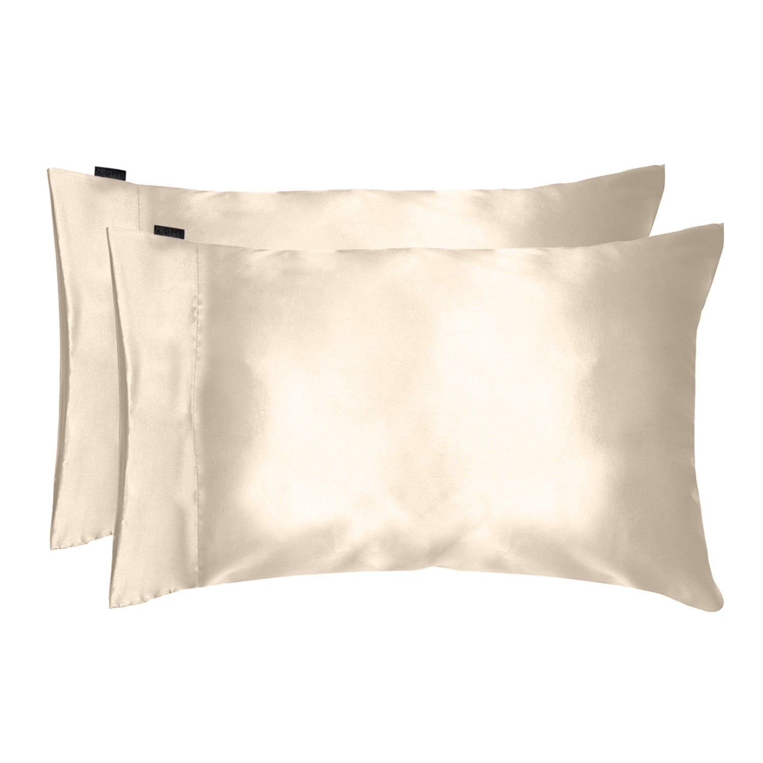 NIGHT Duplicate Standard/Queen / Champagne Satin Washable Pillowcase (2PK)