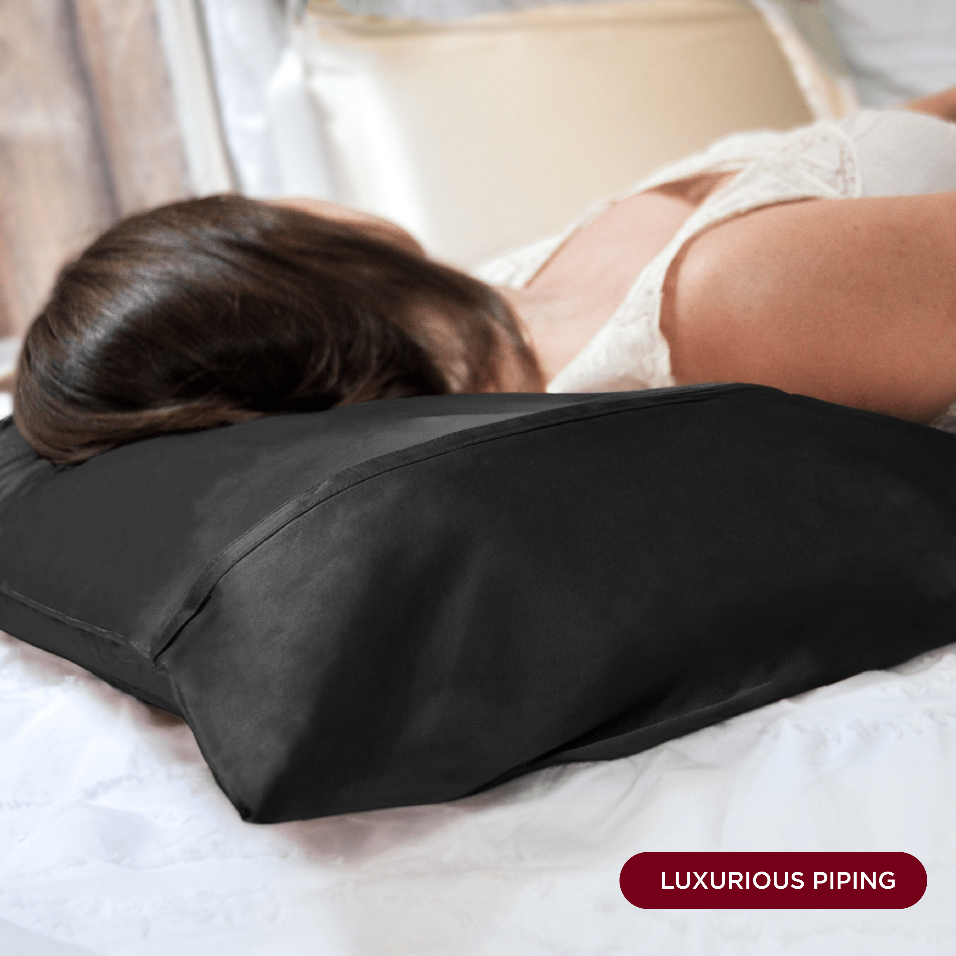 NIGHT PC Silk TriSilk™ Washable Pillowcase