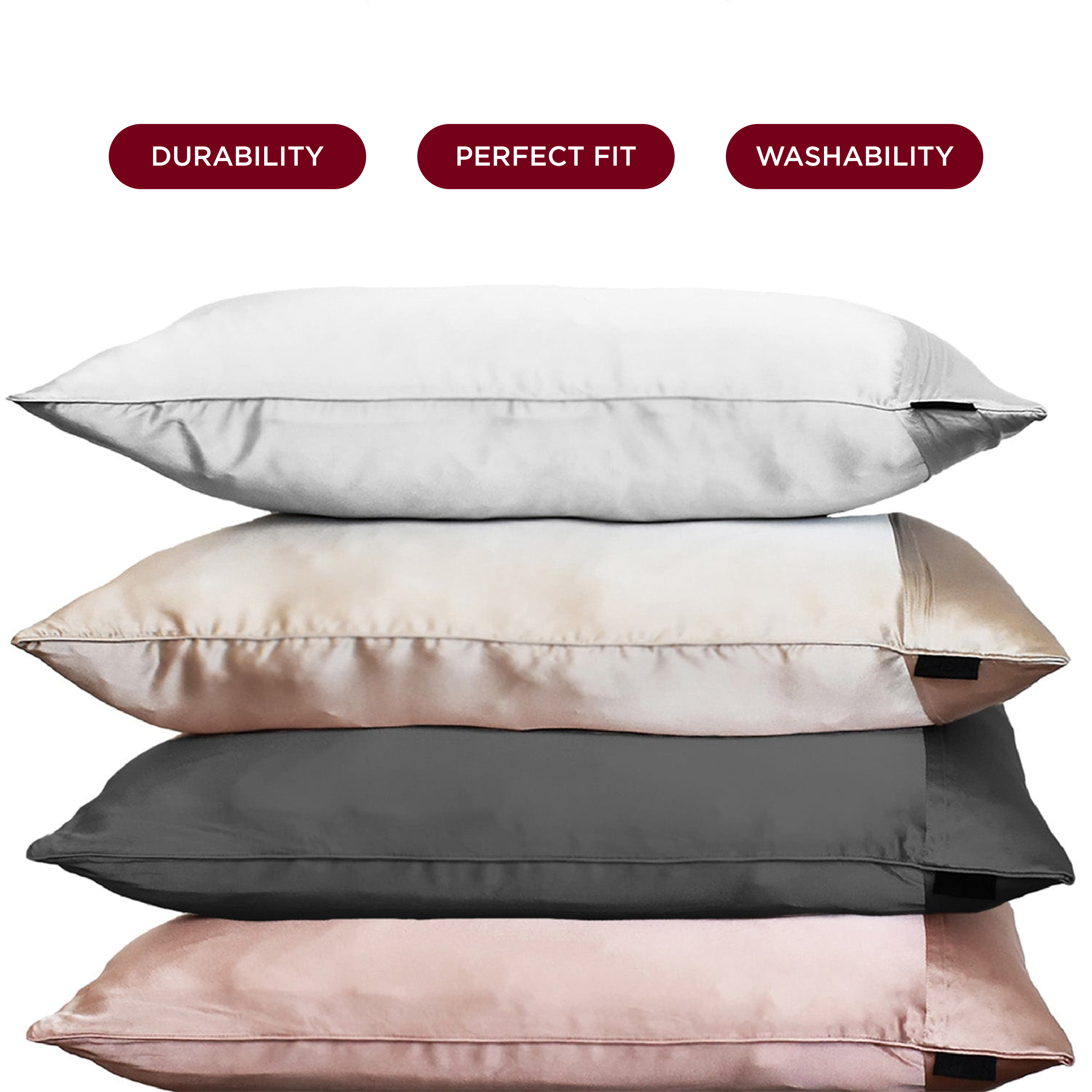 NIGHT PC Silk TriSilk™ Washable Pillowcase