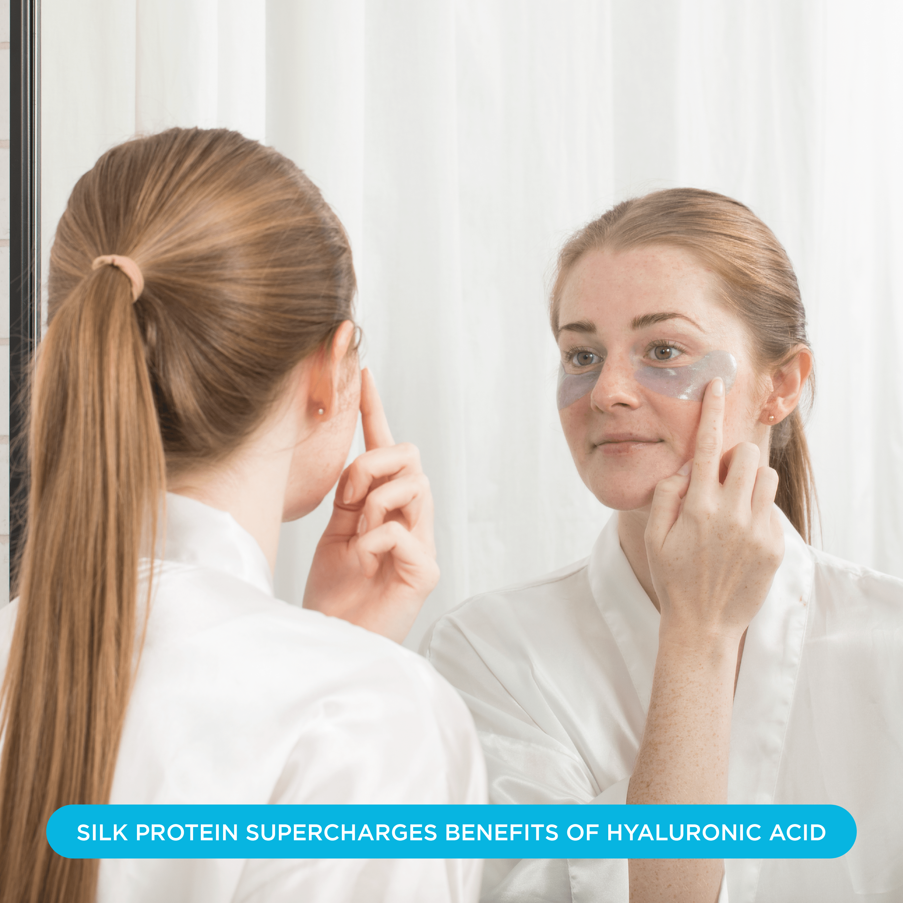 NIGHT Duplicate Silk +Hyaluronic Acid Undereye Patches