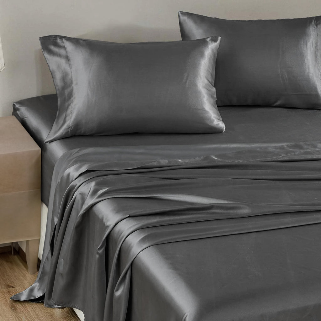 sheet on bed