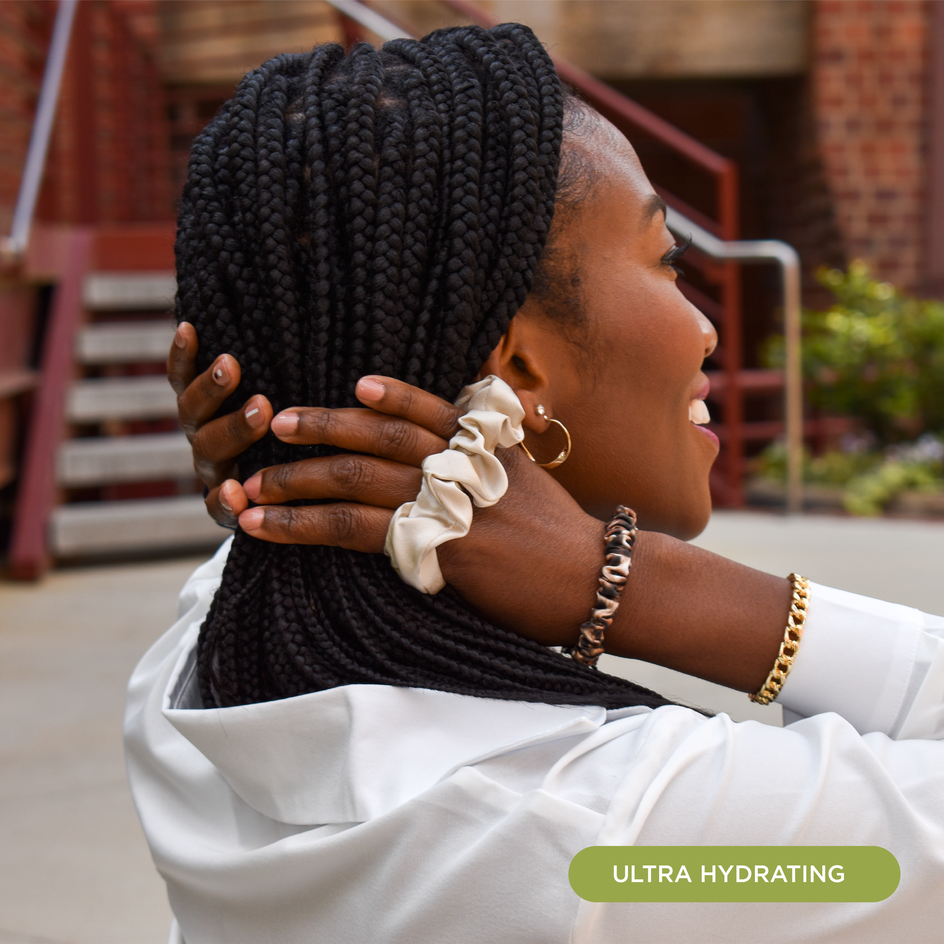 MEND Satin Scrunchies Satin Scrunchies, Skinny & Oversized