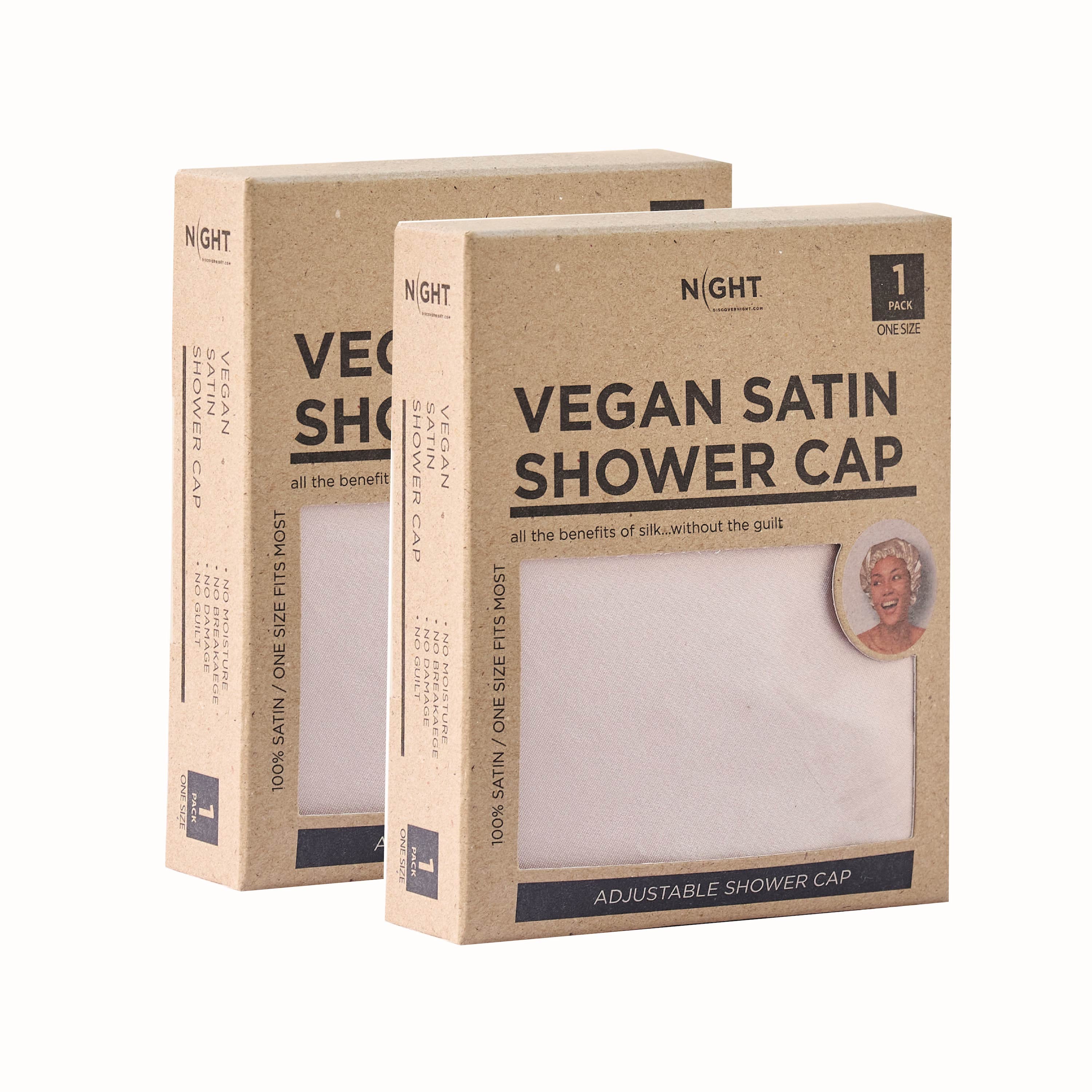 MEND Shower Cap Satin Shower Cap